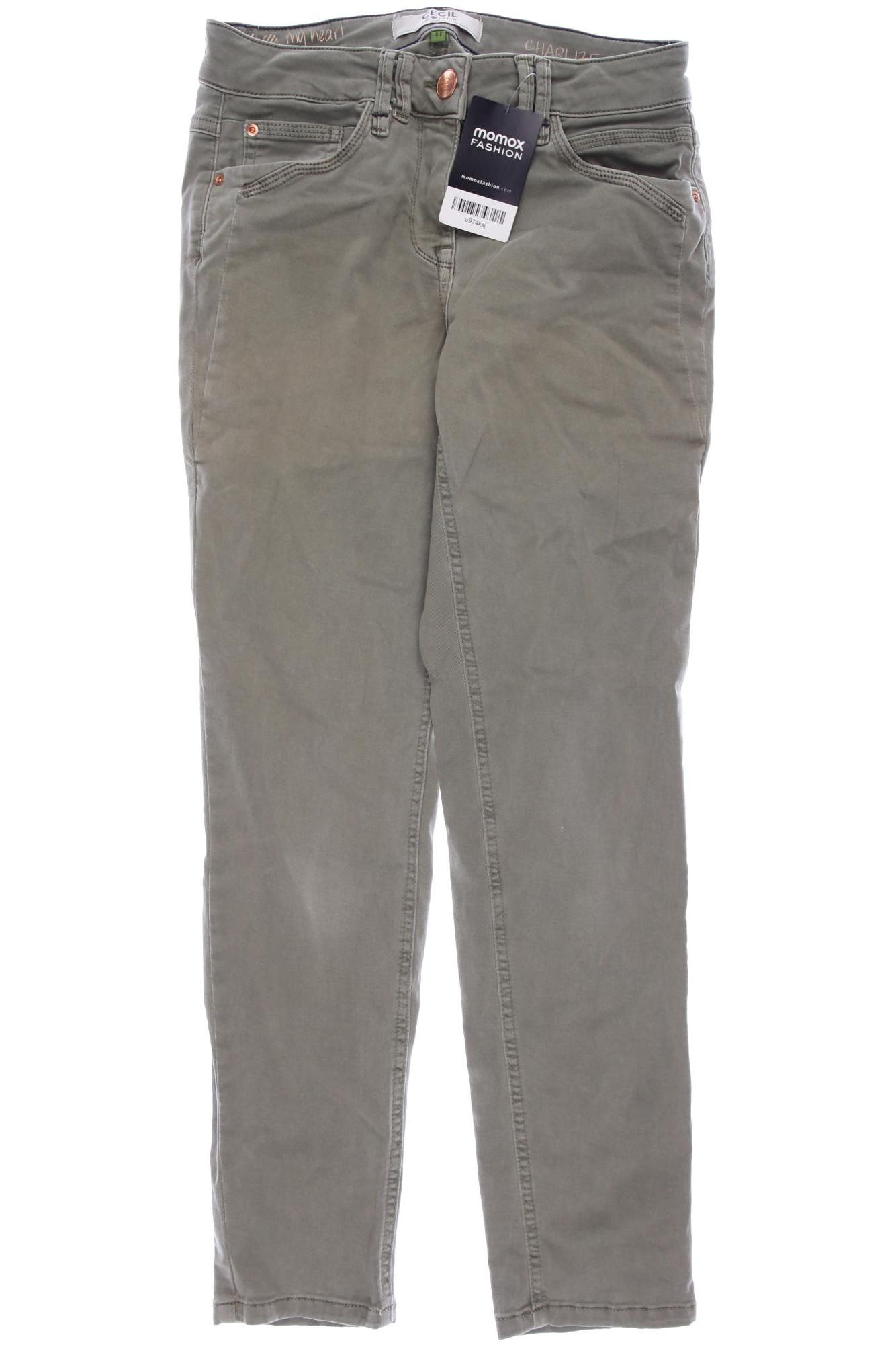 

Cecil Damen Jeans, grün, Gr. 27