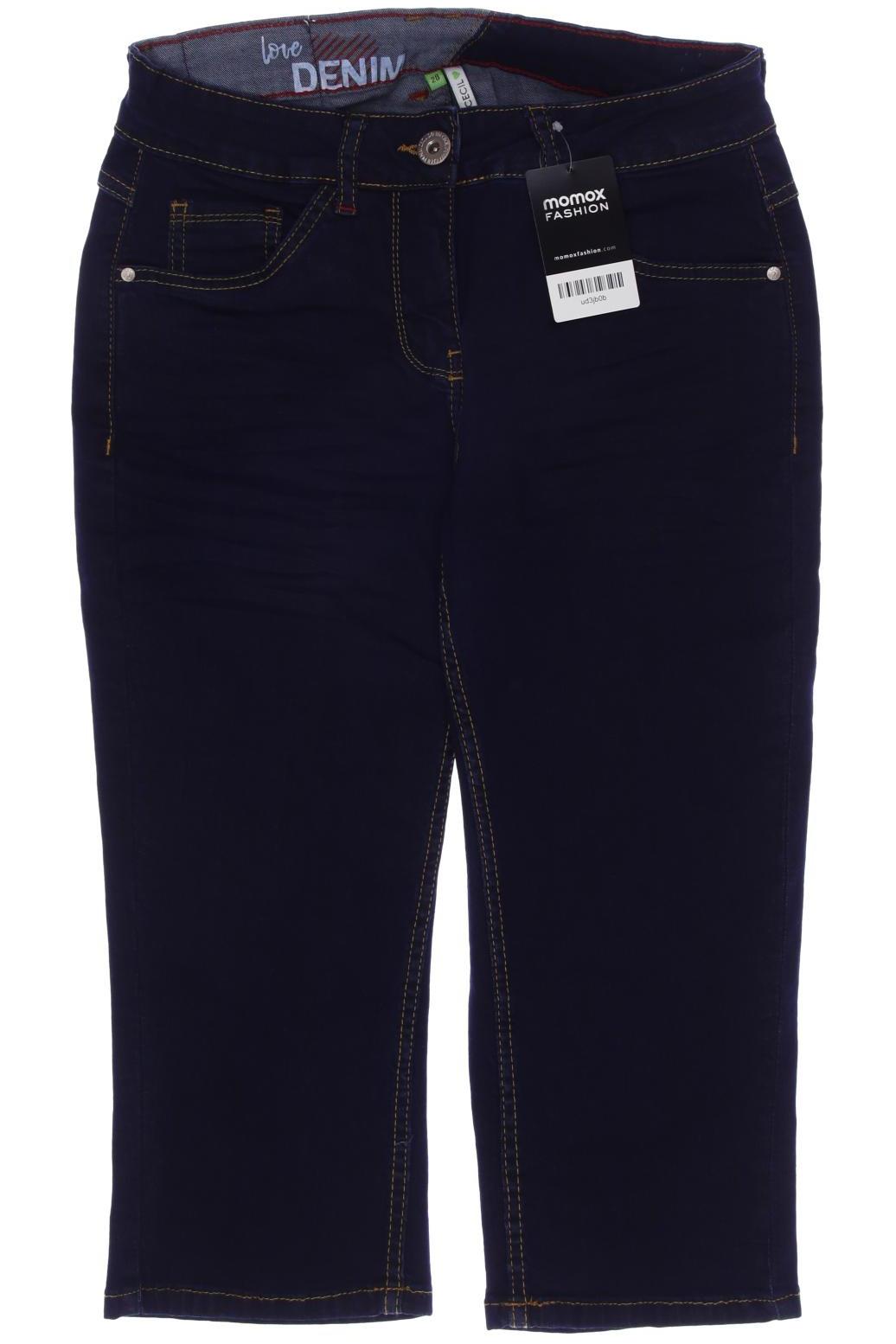 

CECIL Damen Jeans, marineblau