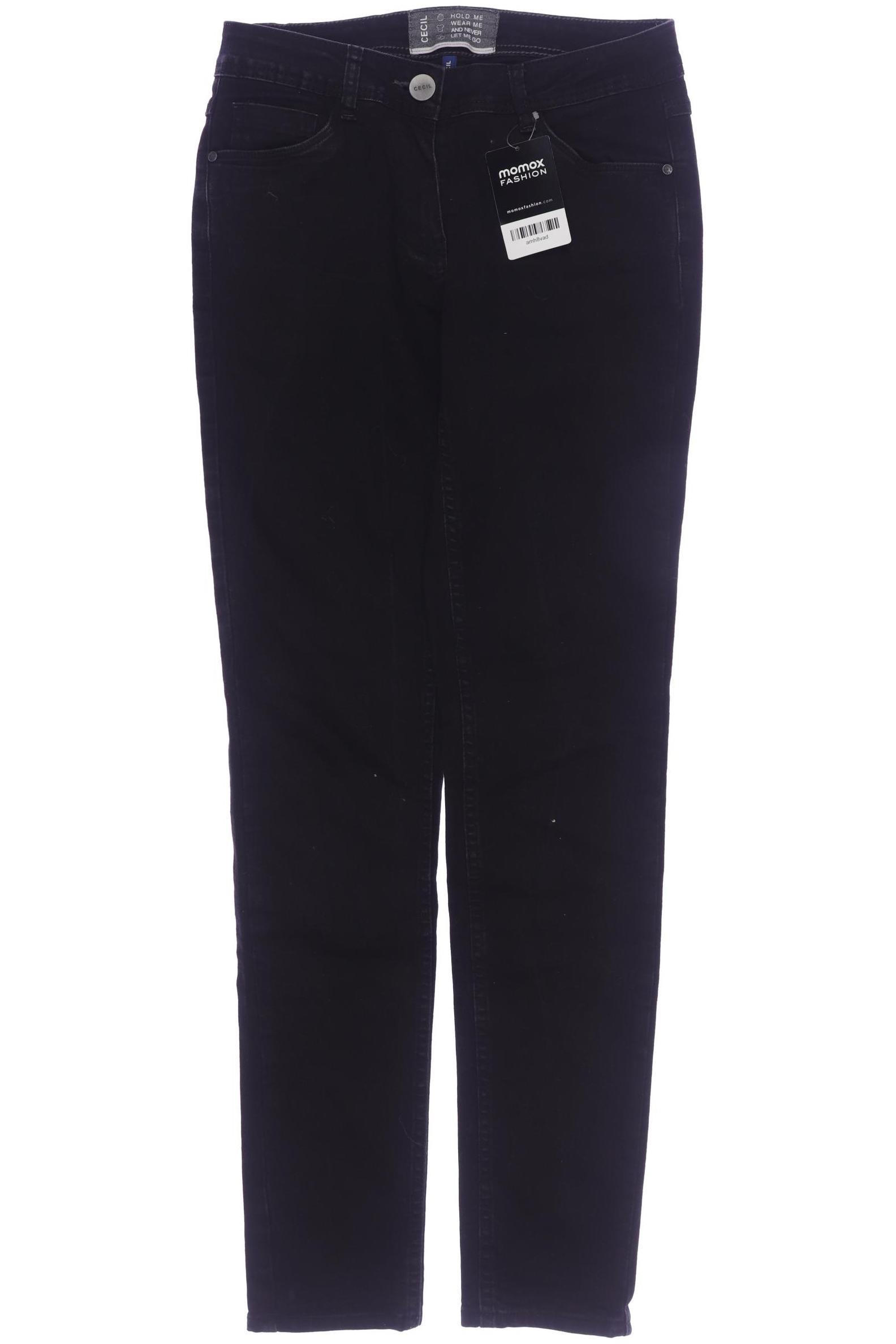 

Cecil Damen Jeans, schwarz, Gr. 26