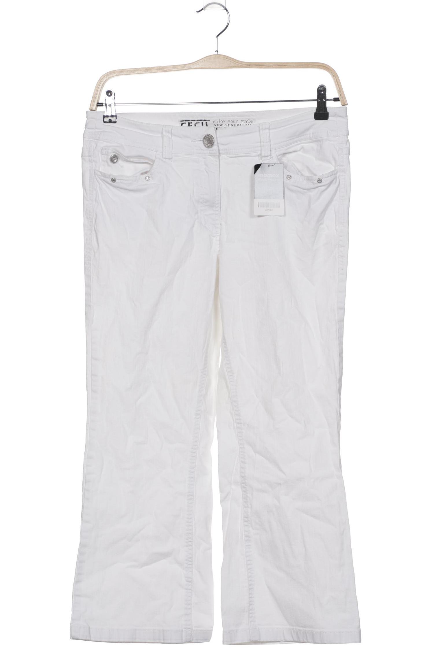 

Cecil Damen Jeans, weiß, Gr. 32