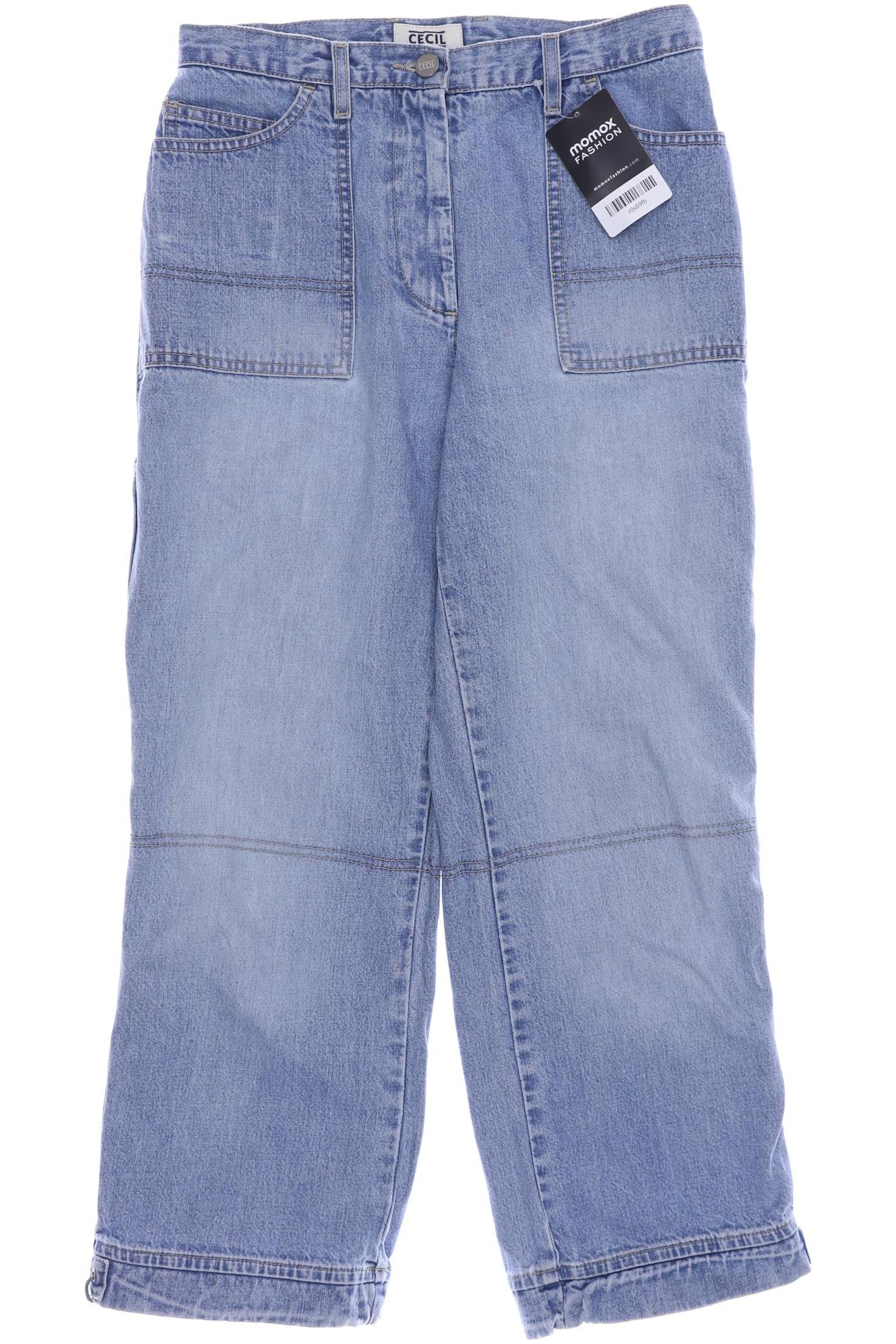 

CECIL Damen Jeans, blau