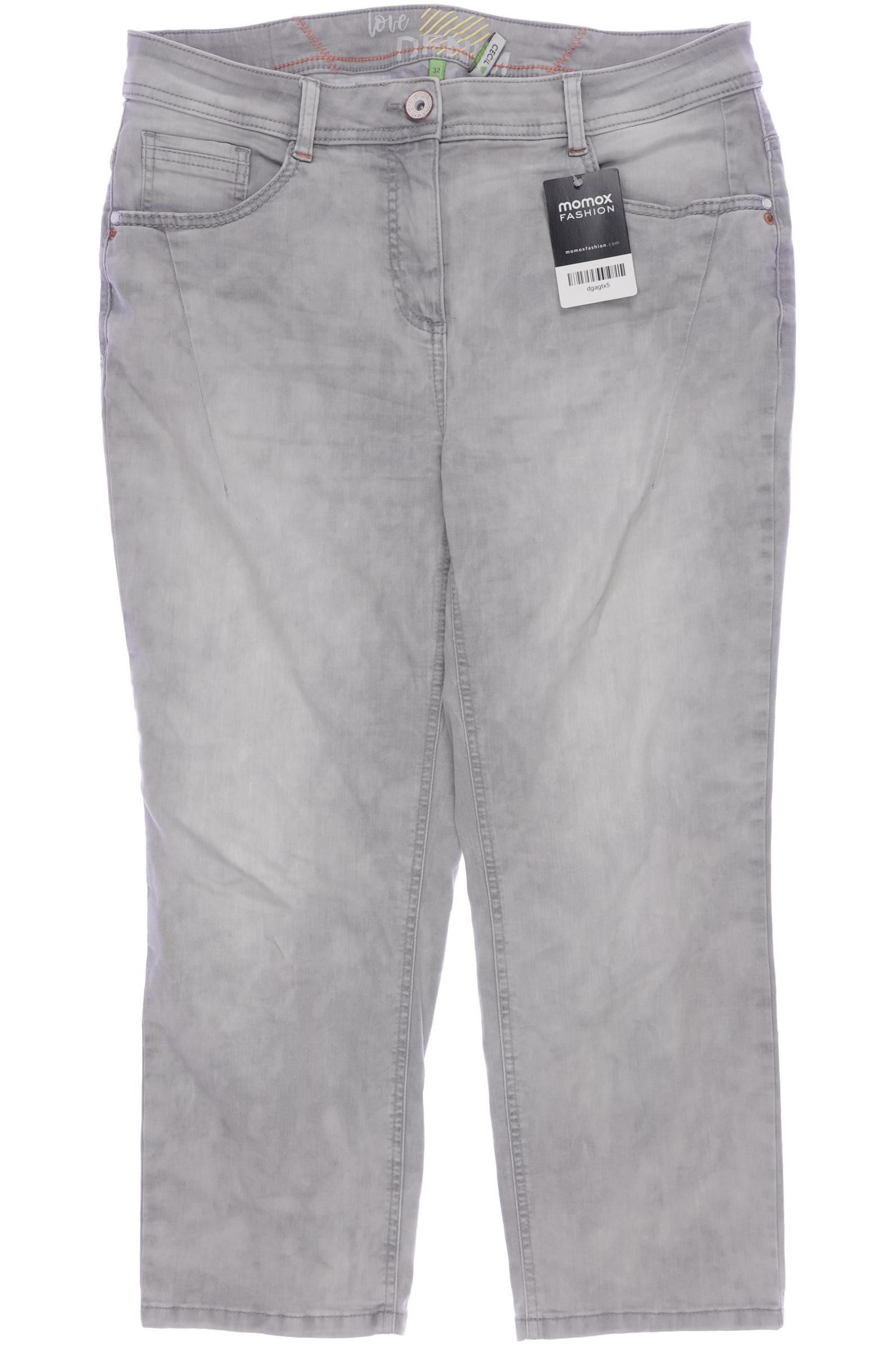 

Cecil Damen Jeans, grau, Gr. 32