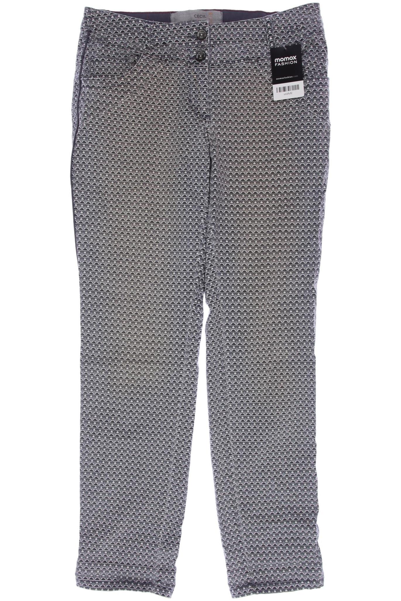 

CECIL Damen Jeans, grau