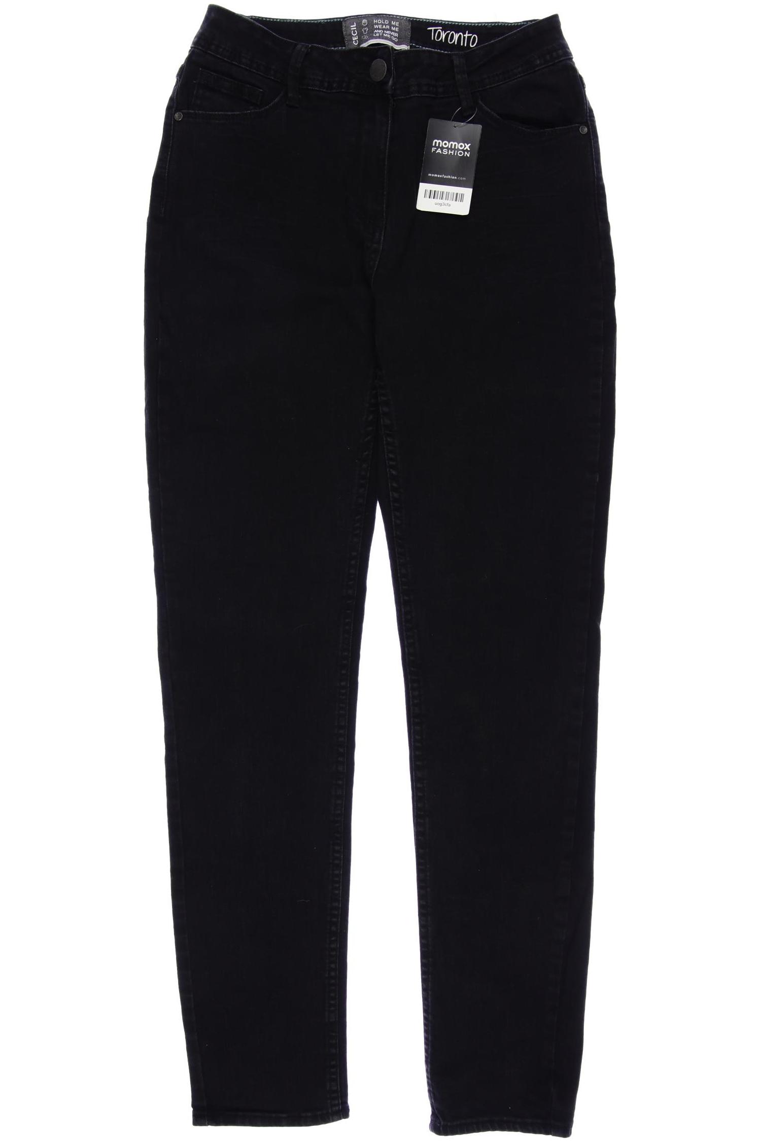 

Cecil Damen Jeans, schwarz, Gr. 28