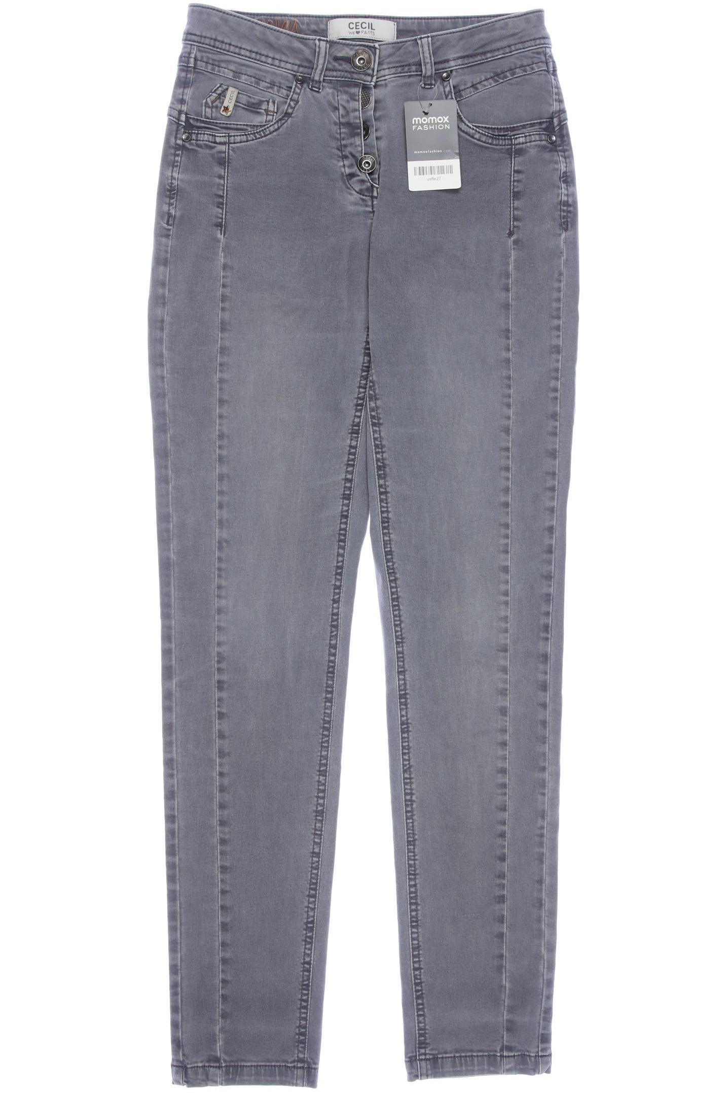 

Cecil Damen Jeans, grau, Gr. 25