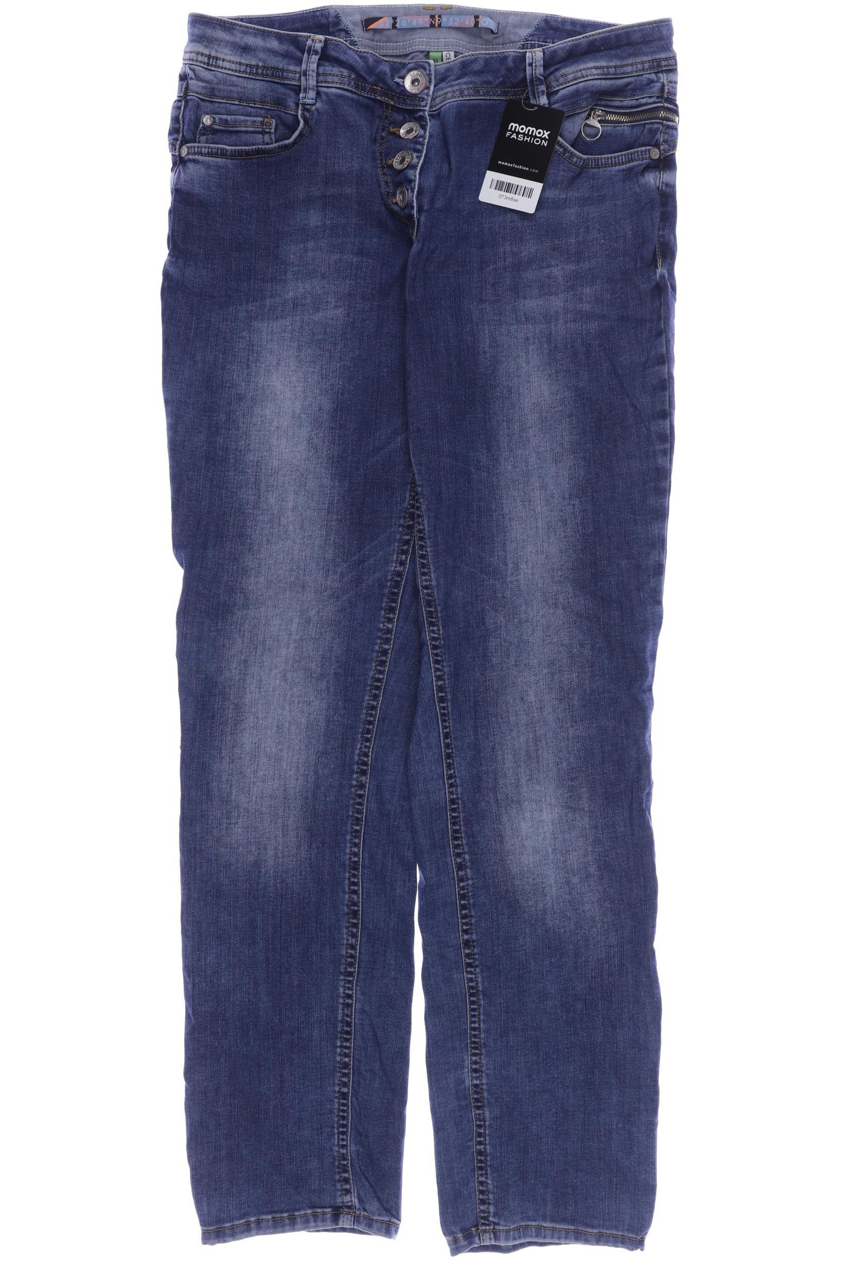 

CECIL Damen Jeans, blau