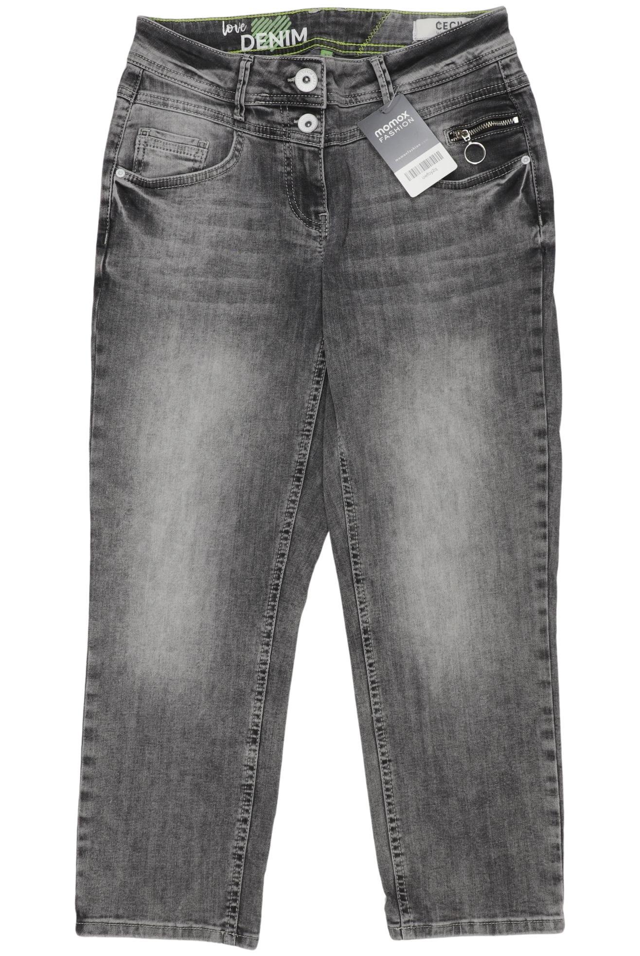 

Cecil Damen Jeans, grau, Gr. 27
