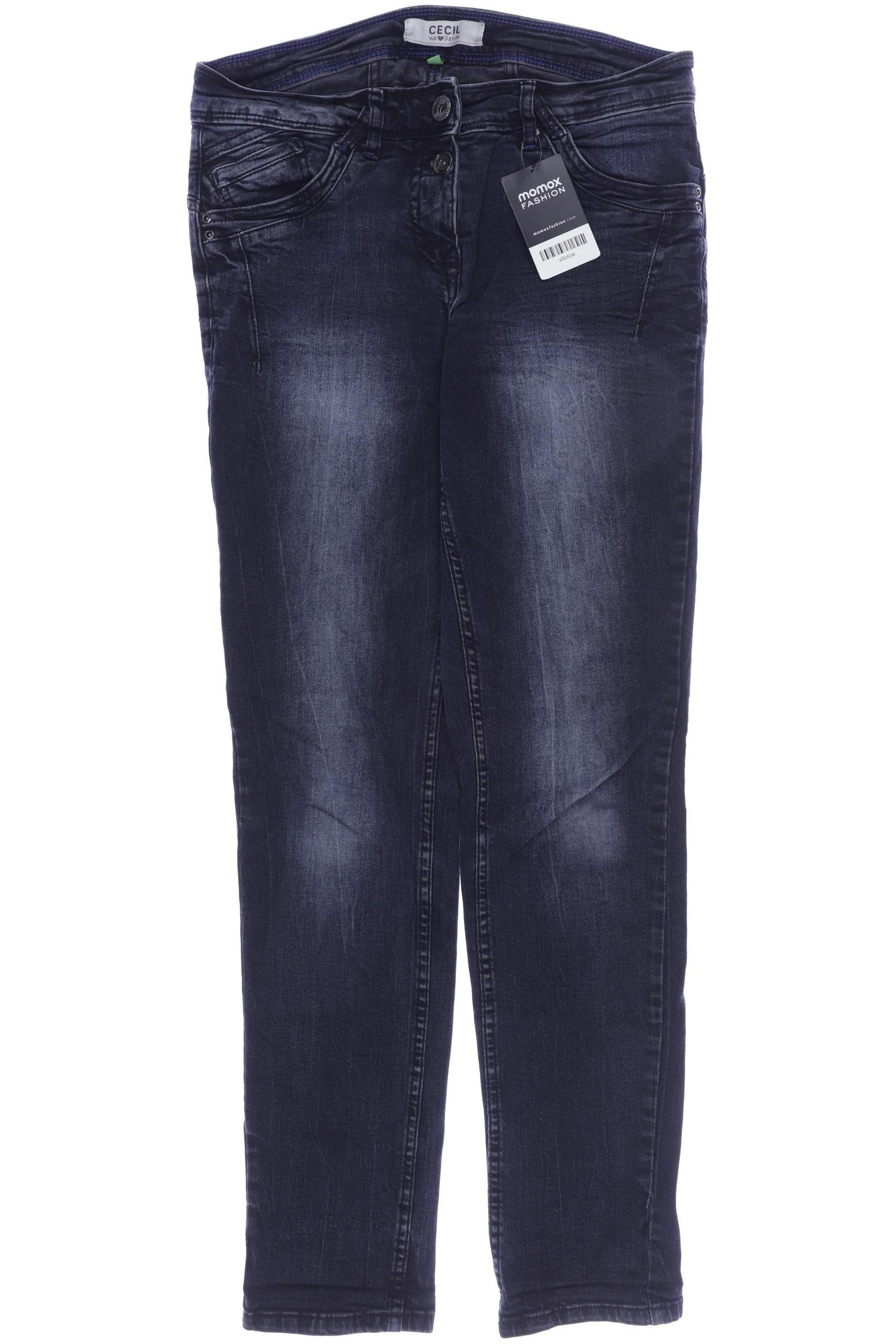 

CECIL Damen Jeans, marineblau