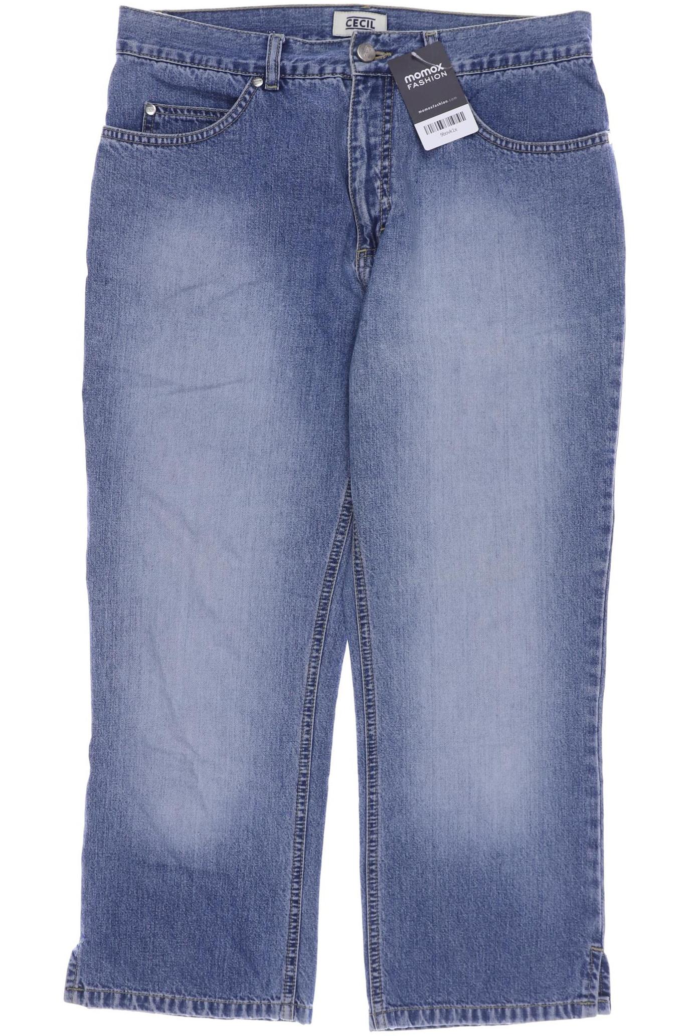 

CECIL Damen Jeans, blau