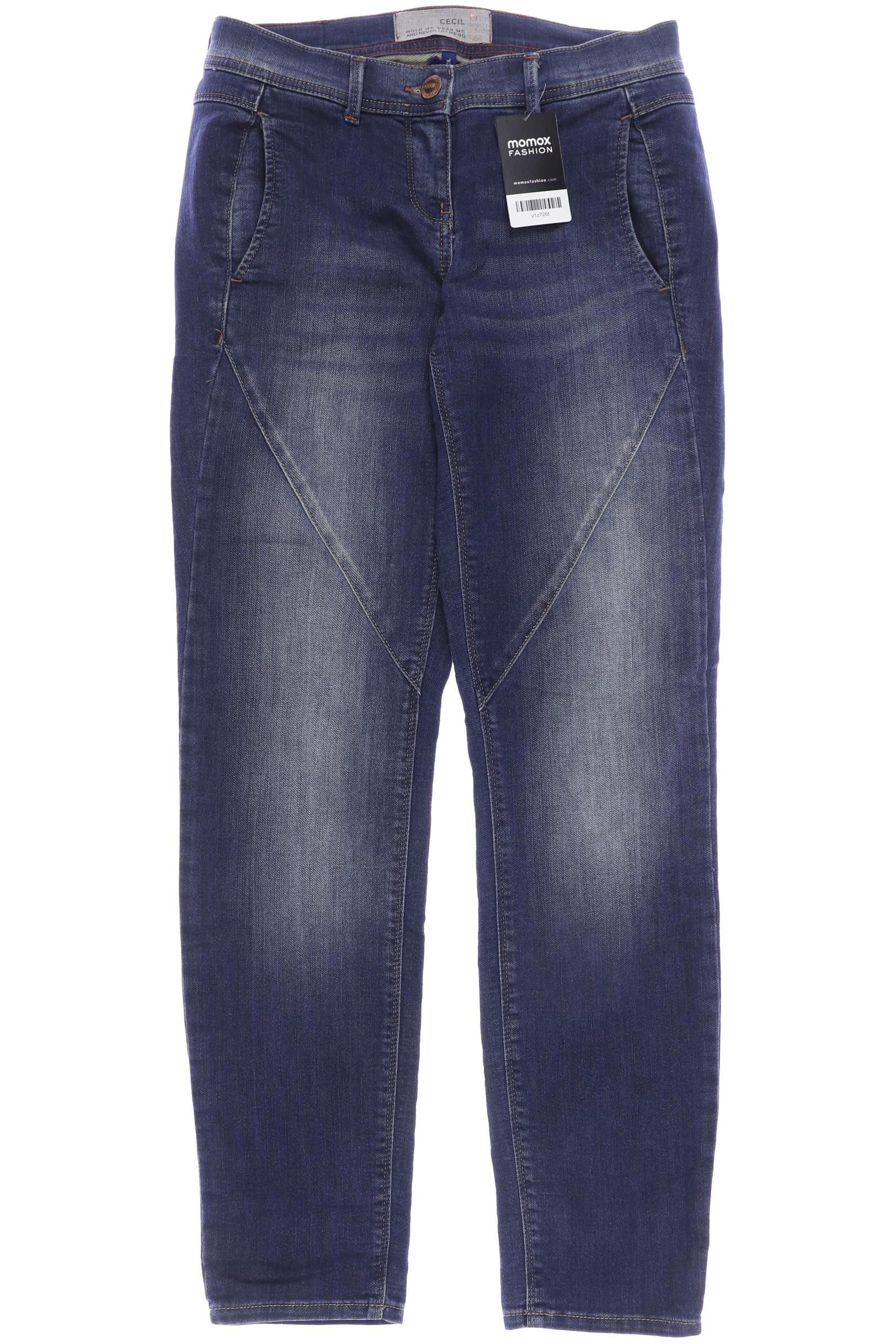 

CECIL Damen Jeans, marineblau
