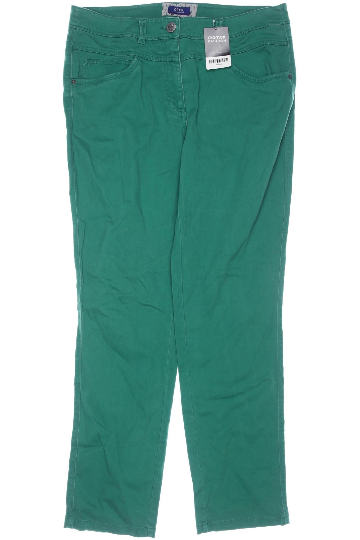 

Cecil Damen Jeans, grün, Gr. 34