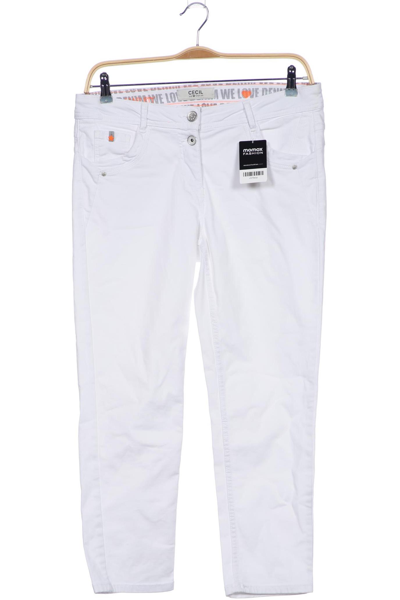 

Cecil Damen Jeans, weiß, Gr. 31