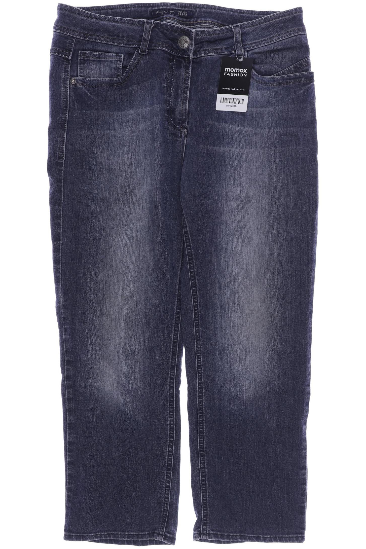 

CECIL Damen Jeans, marineblau