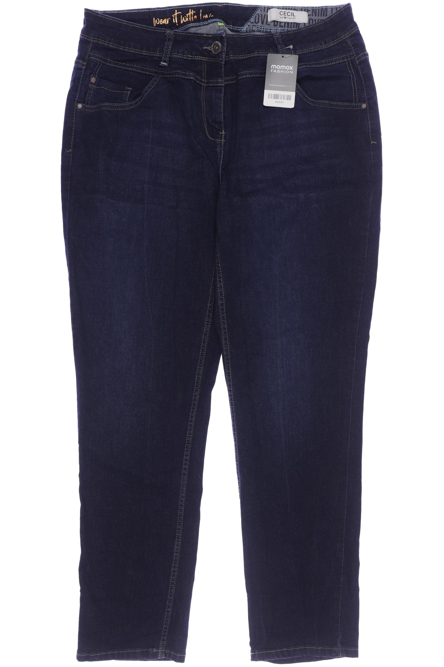 

Cecil Damen Jeans, marineblau, Gr. 34