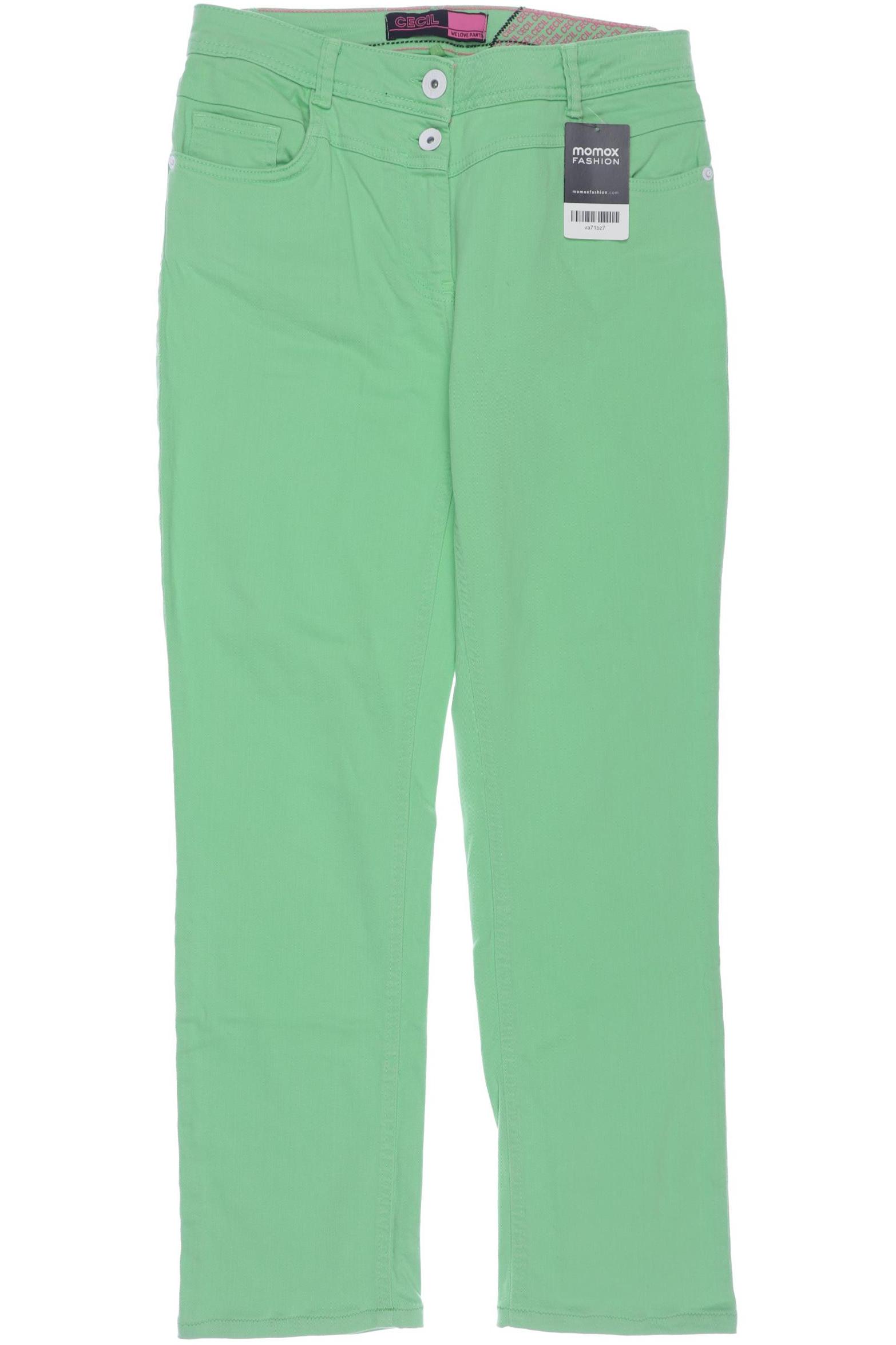 

Cecil Damen Jeans, hellgrün, Gr. 30