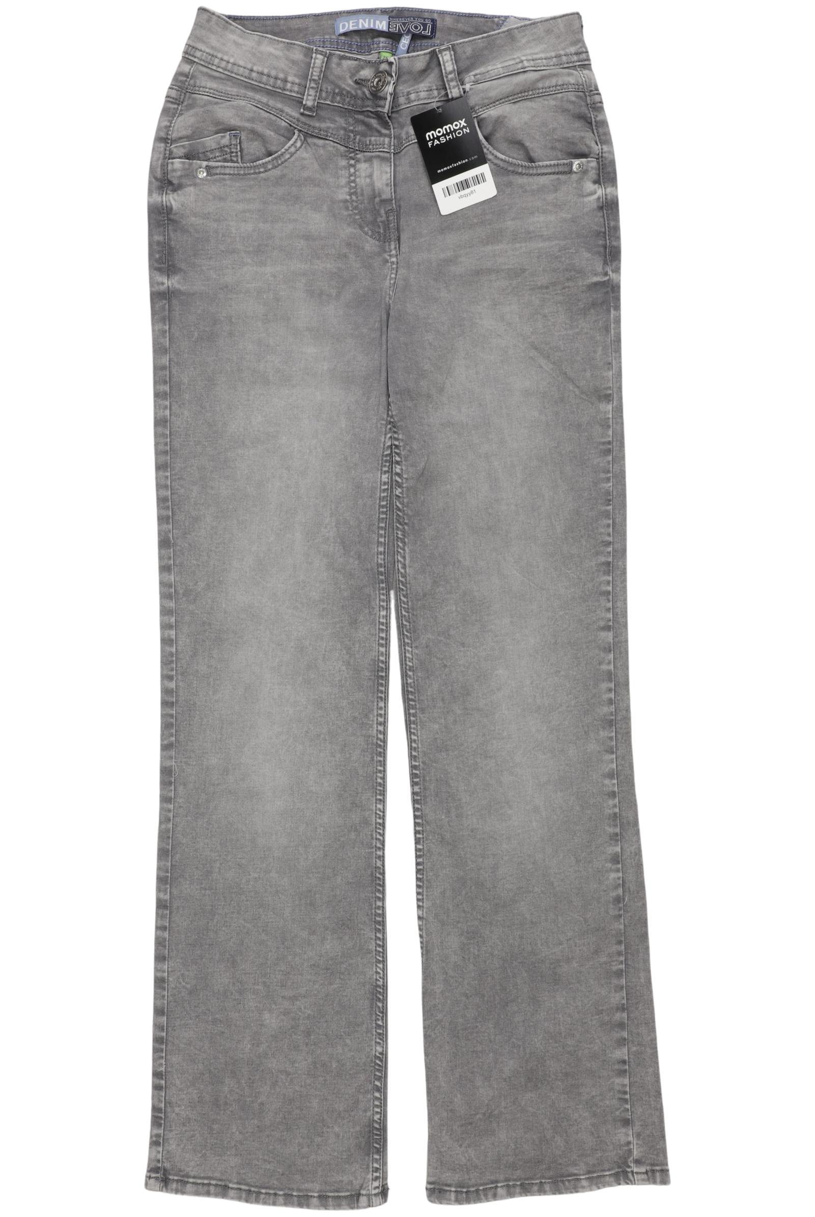 

Cecil Damen Jeans, grau, Gr. 25