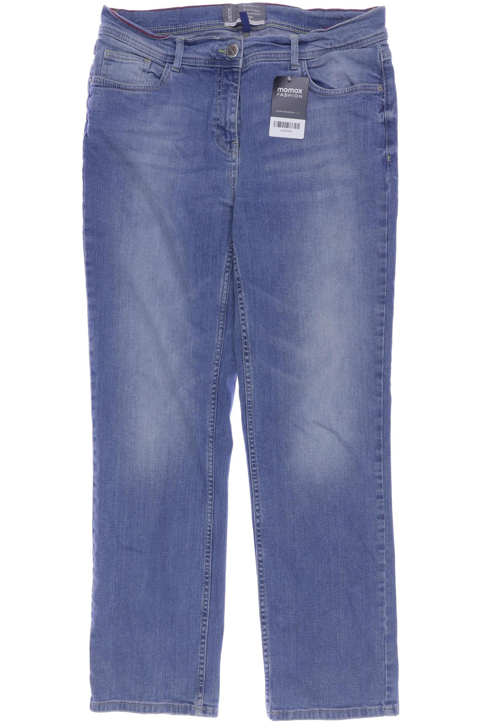 

CECIL Damen Jeans, blau