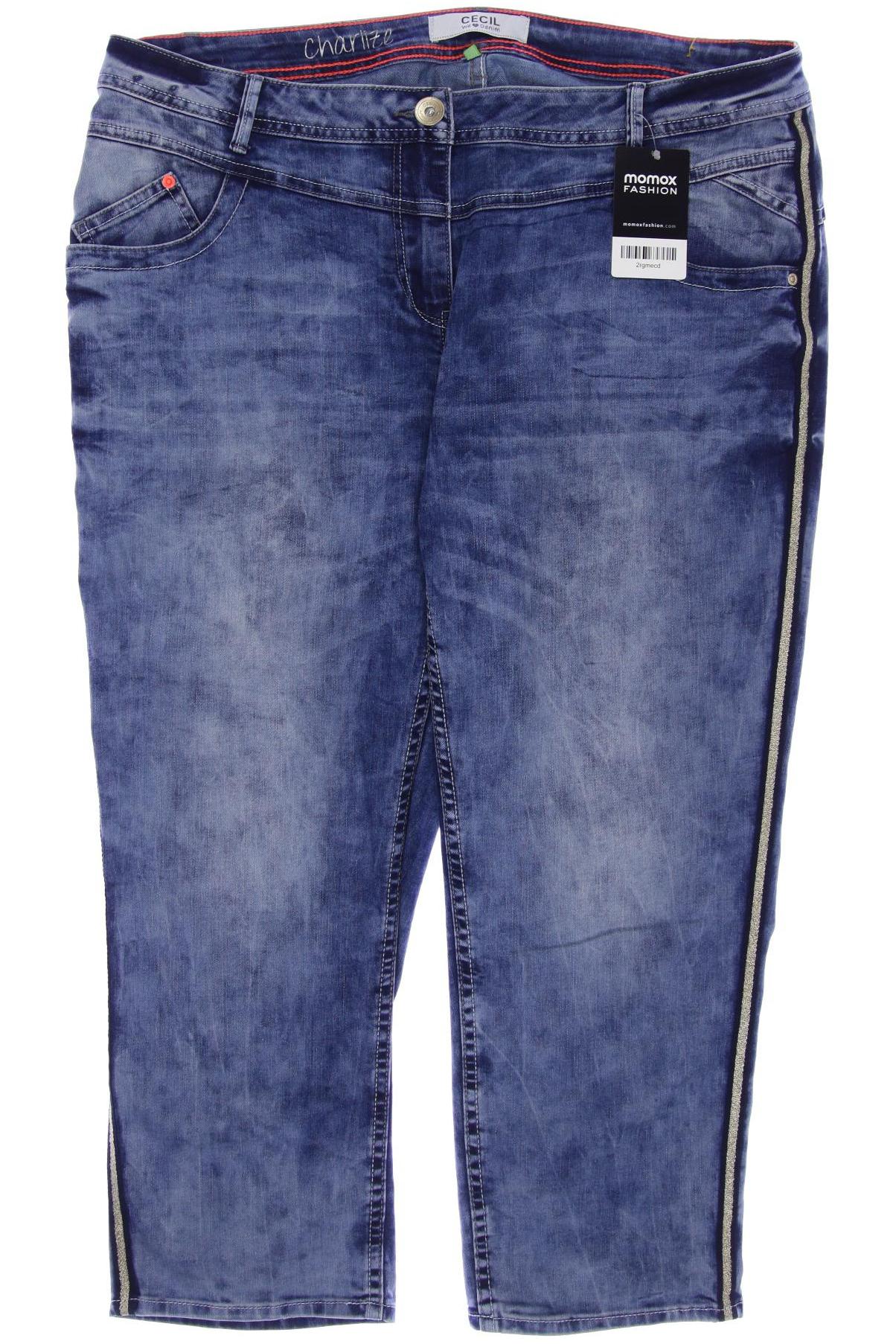 

CECIL Damen Jeans, blau