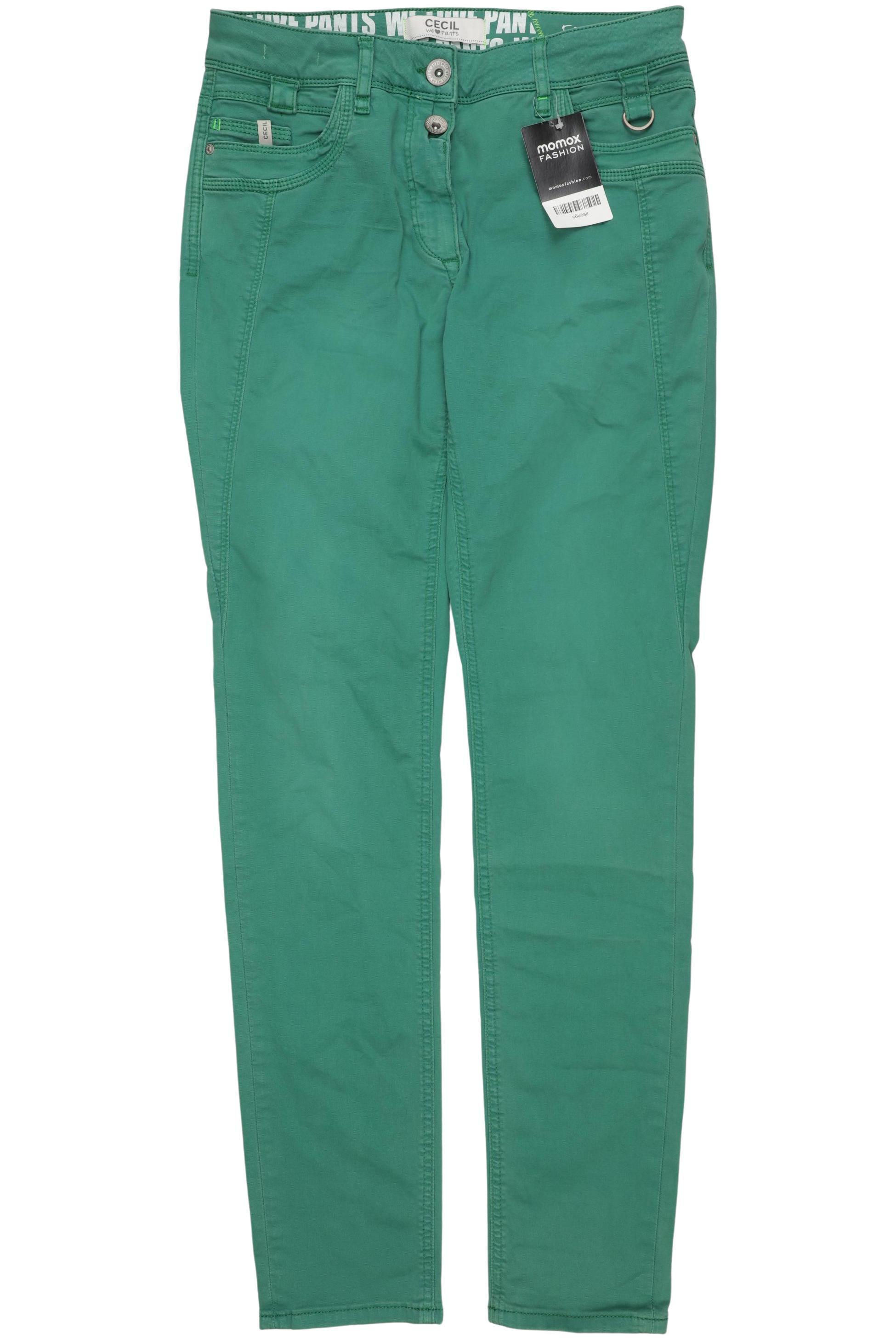 

Cecil Damen Jeans, grün, Gr. 27