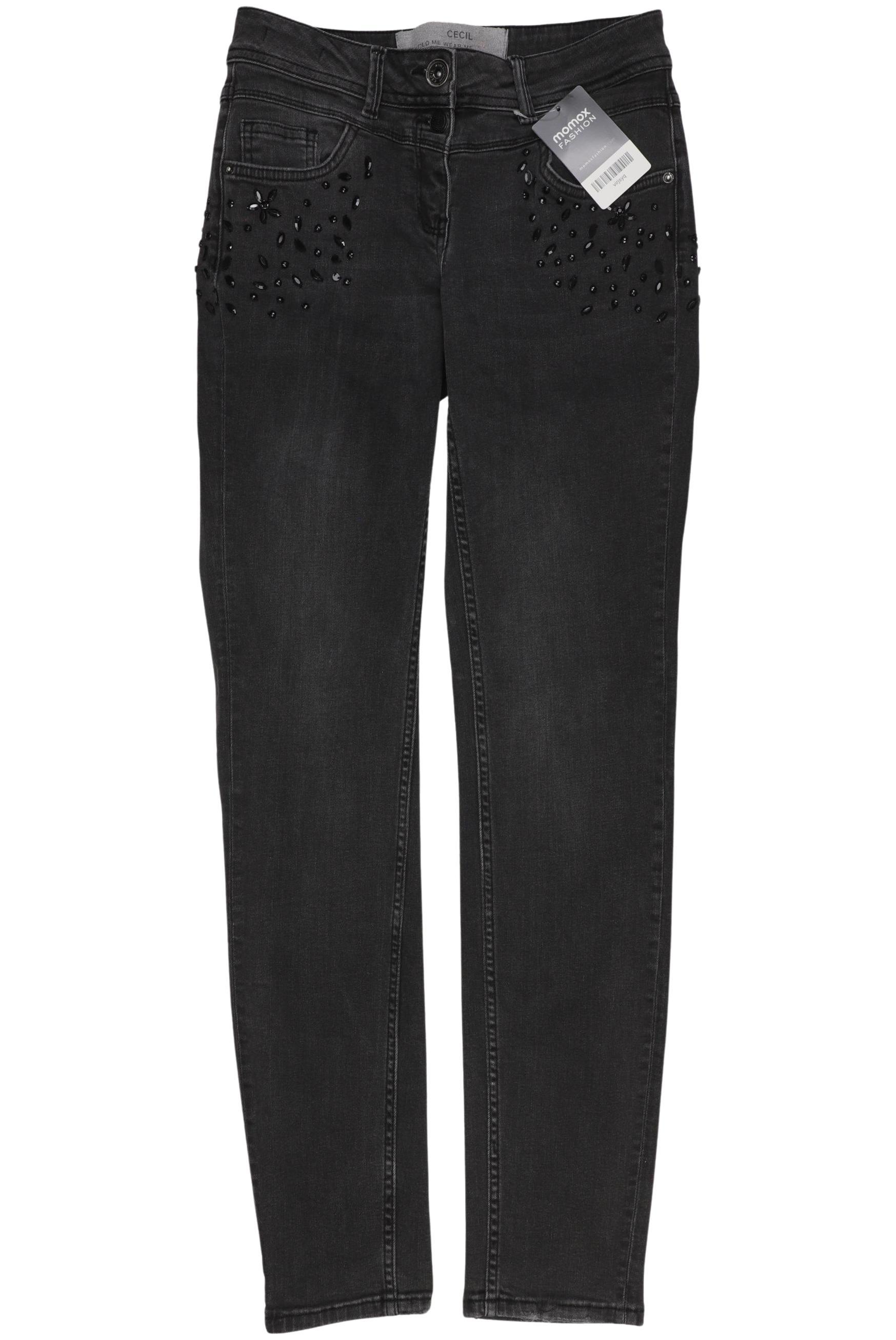 

Cecil Damen Jeans, schwarz, Gr. 27