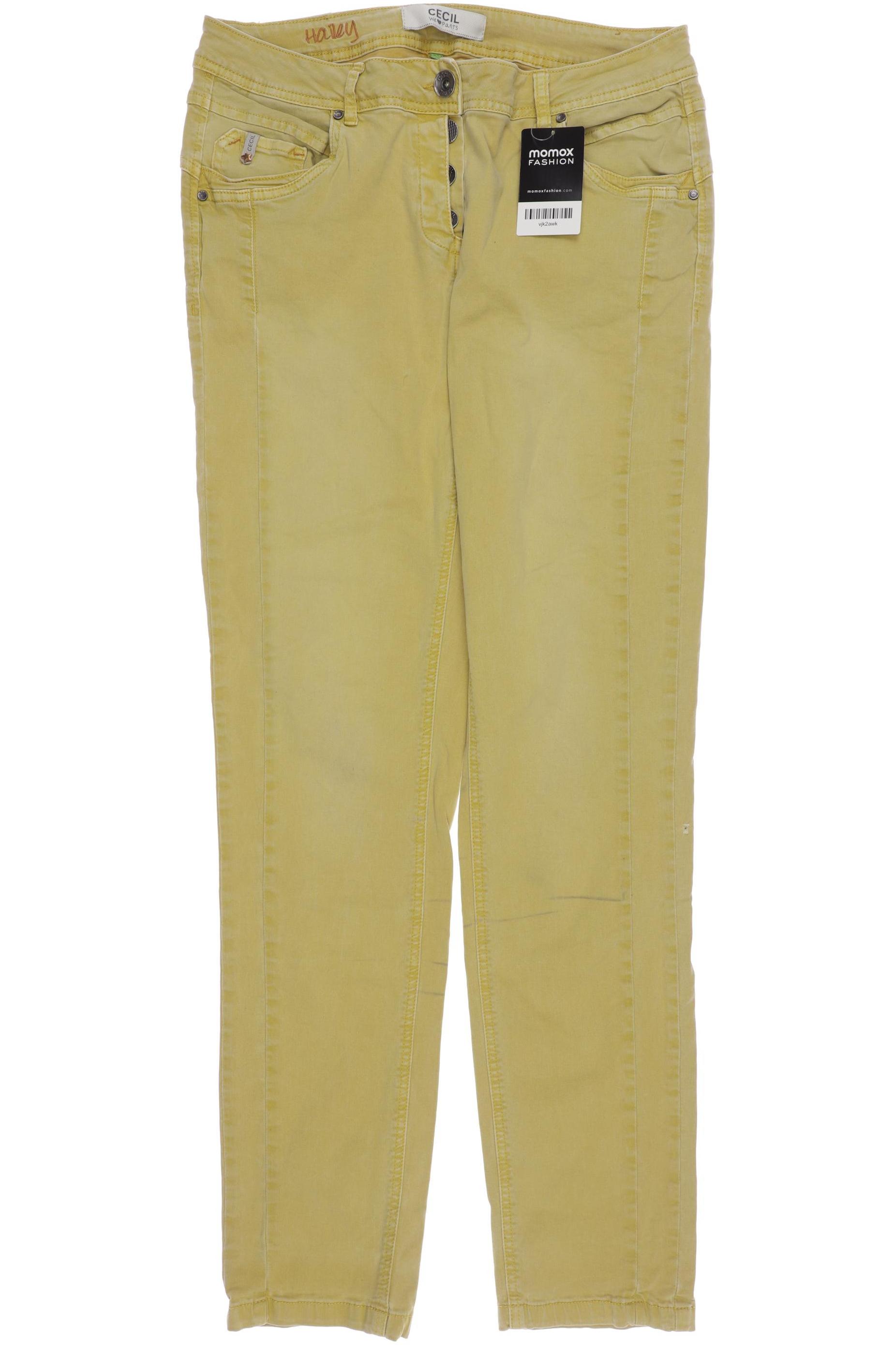 

Cecil Damen Jeans, gelb, Gr. 30