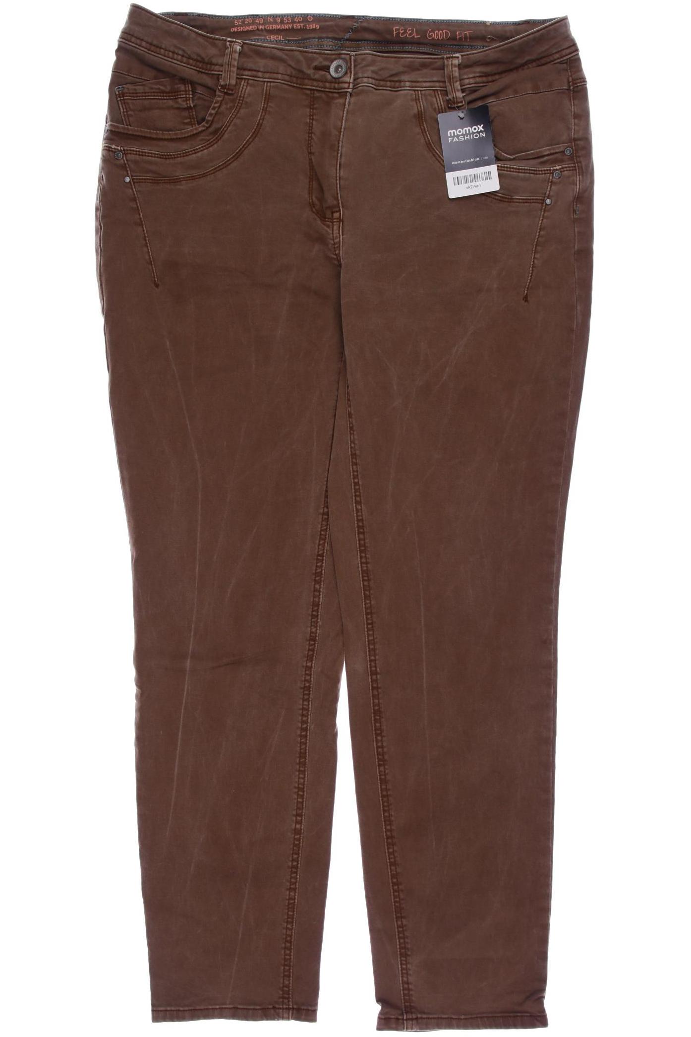 

CECIL Damen Jeans, braun