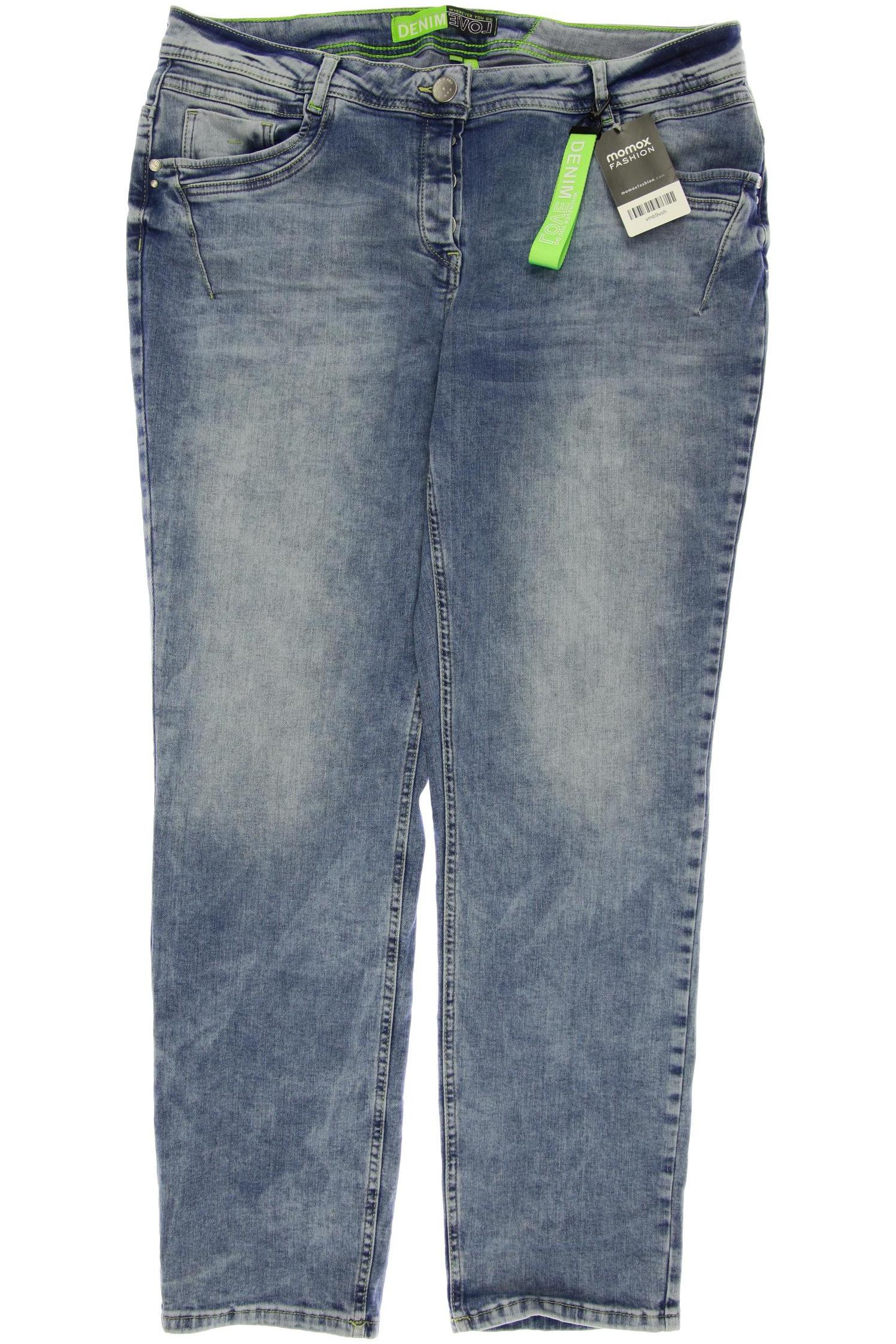 

CECIL Damen Jeans, blau