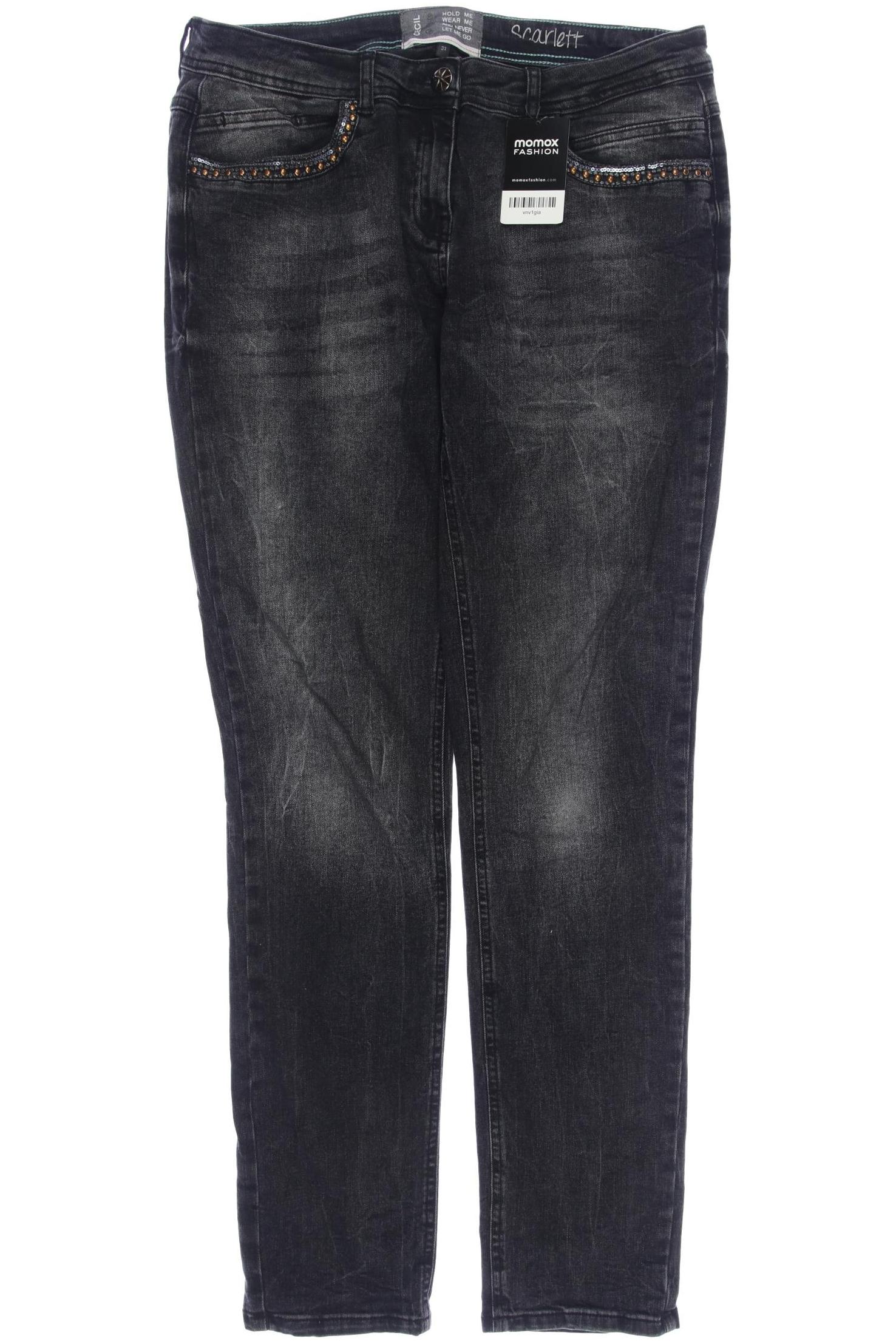 

Cecil Damen Jeans, schwarz, Gr. 31