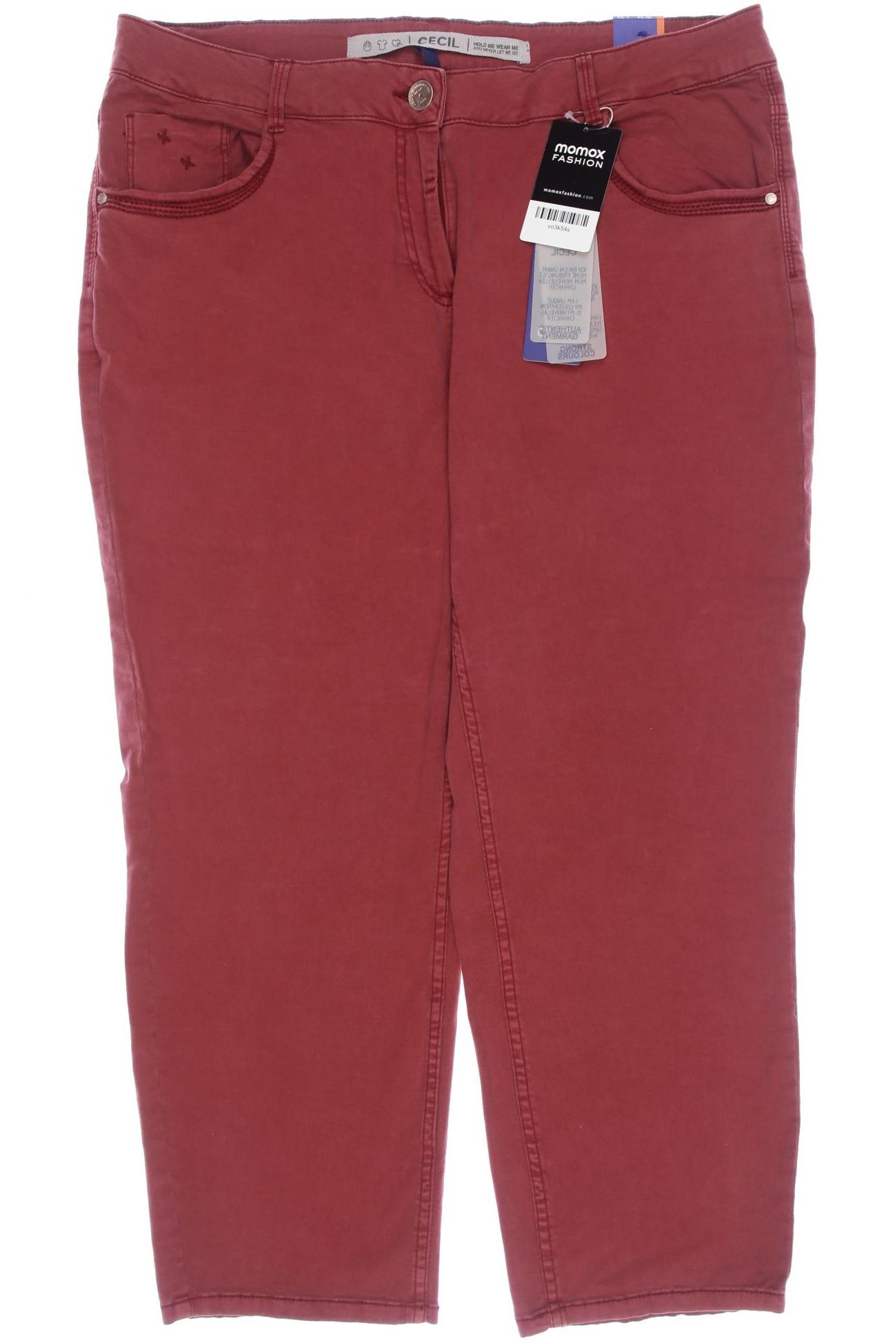 

Cecil Damen Jeans, bordeaux, Gr. 34