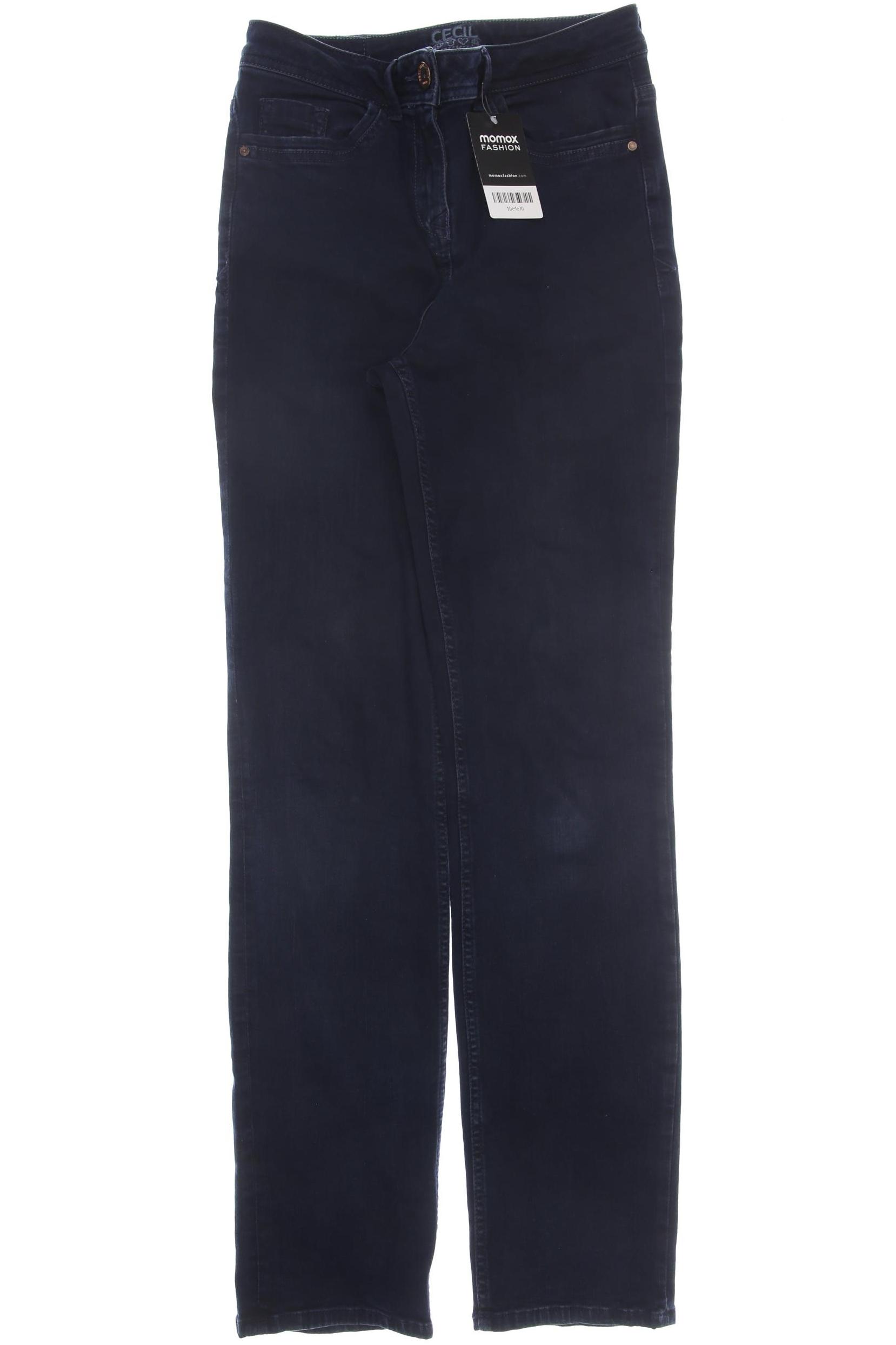 

CECIL Damen Jeans, marineblau