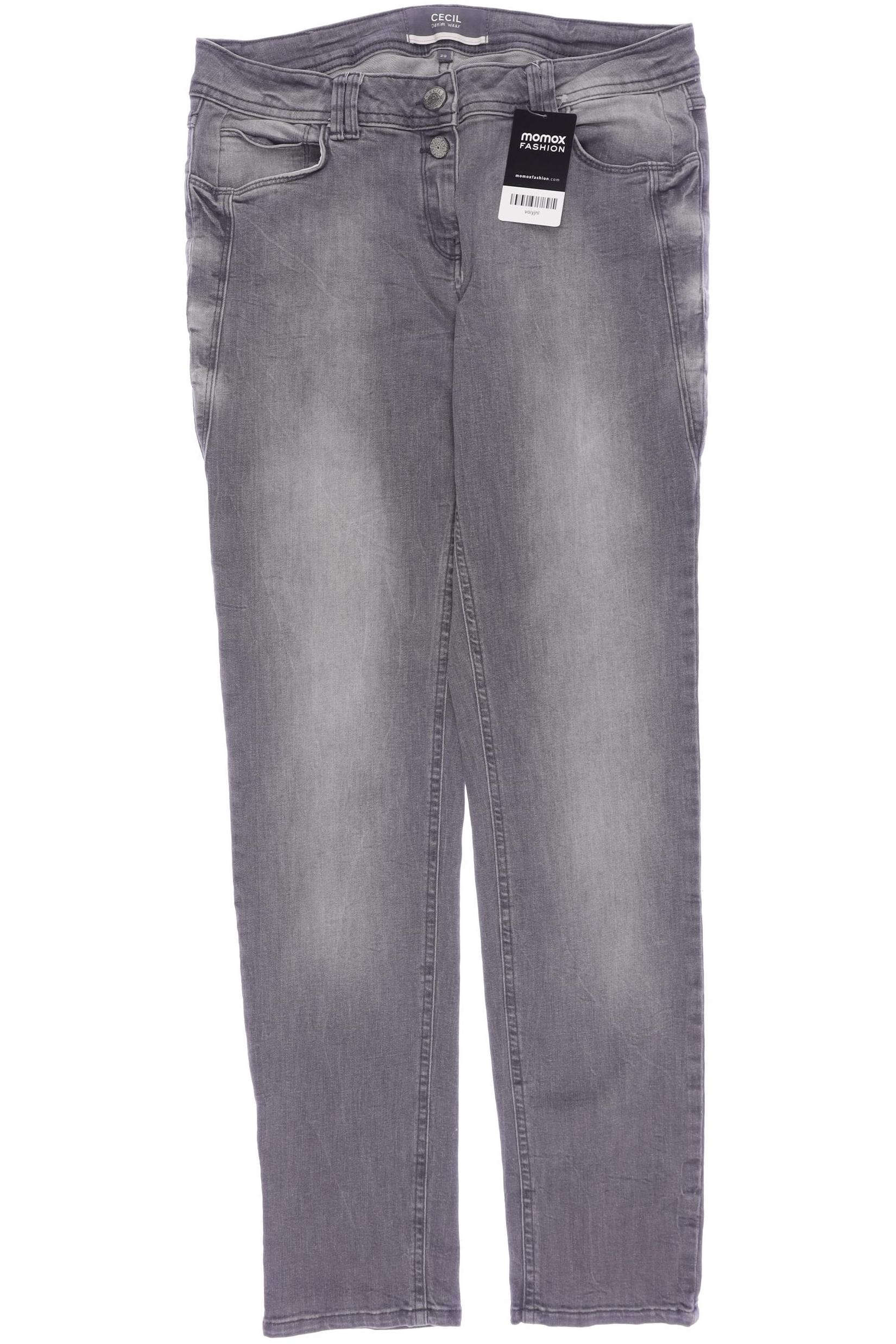 

Cecil Damen Jeans, grau, Gr. 29