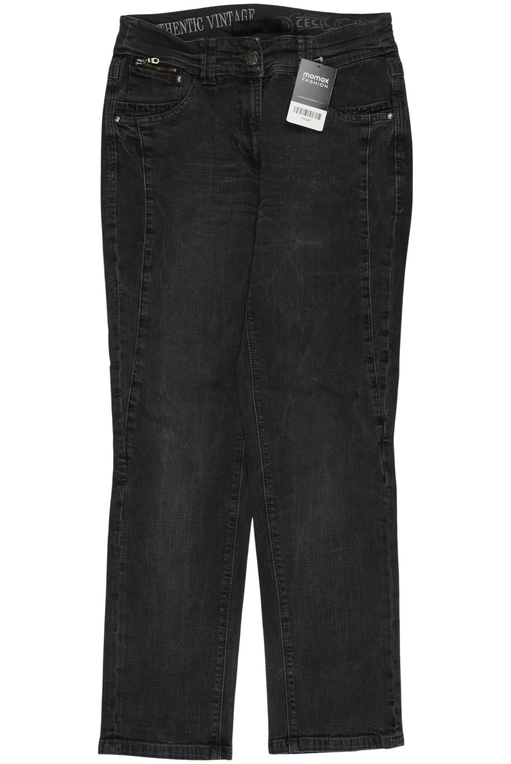 

Cecil Damen Jeans, schwarz, Gr. 29