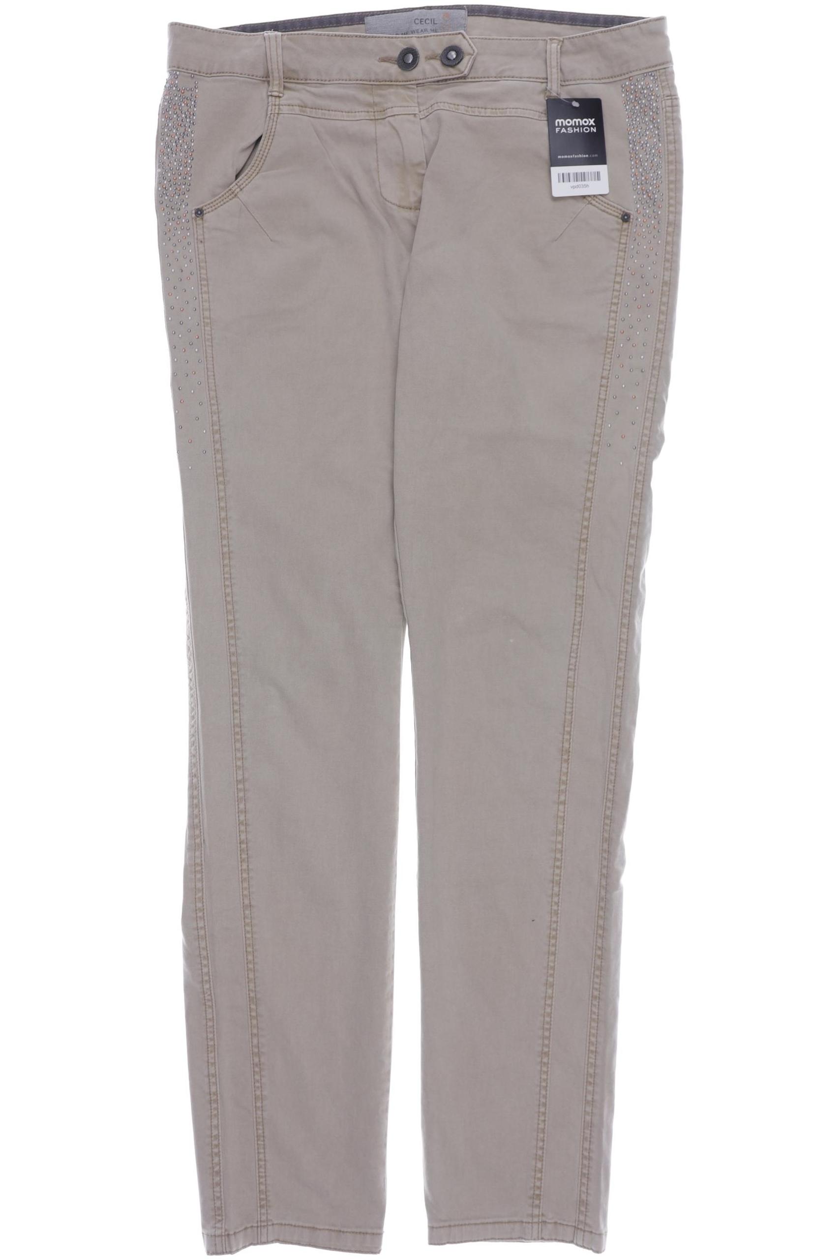 

CECIL Damen Jeans, beige