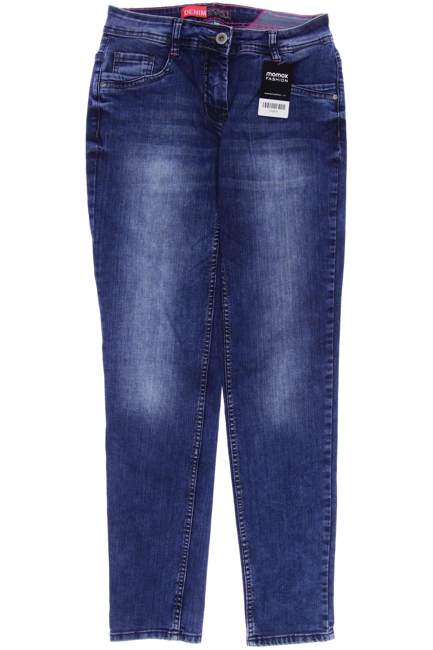 

CECIL Damen Jeans, blau