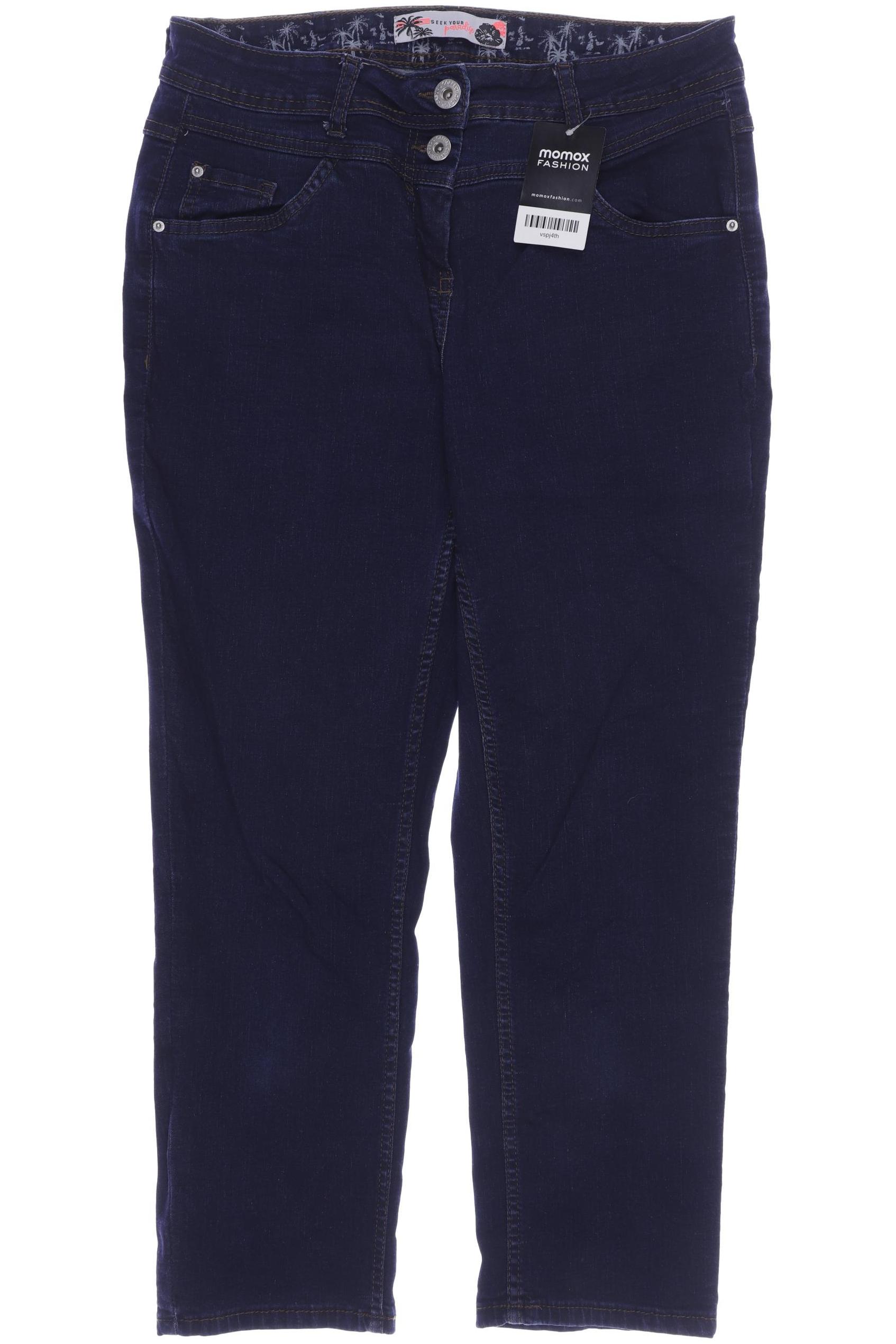 

CECIL Damen Jeans, marineblau