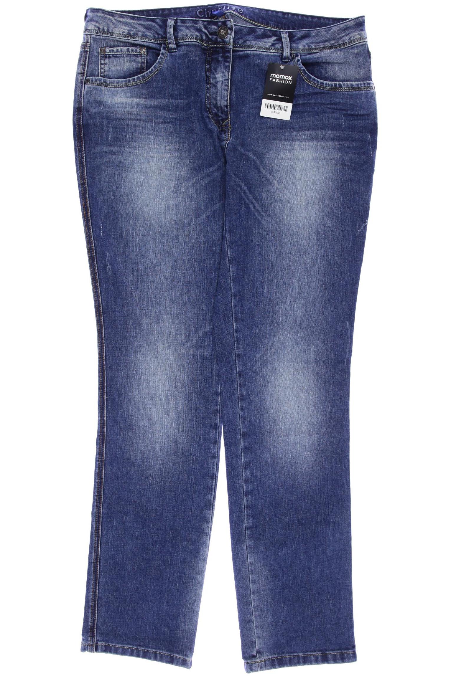 

CECIL Damen Jeans, blau