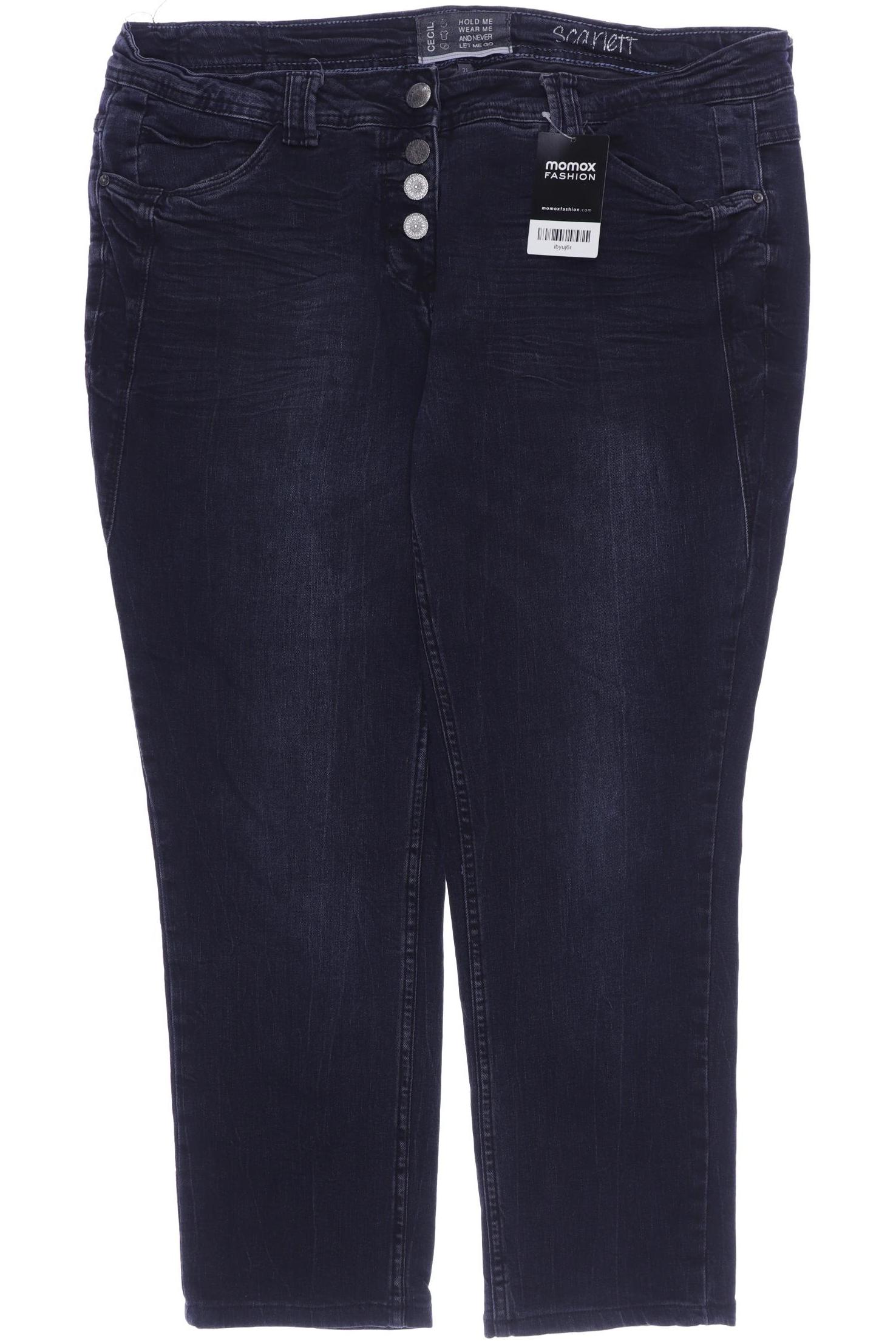 

Cecil Damen Jeans, marineblau, Gr. 52