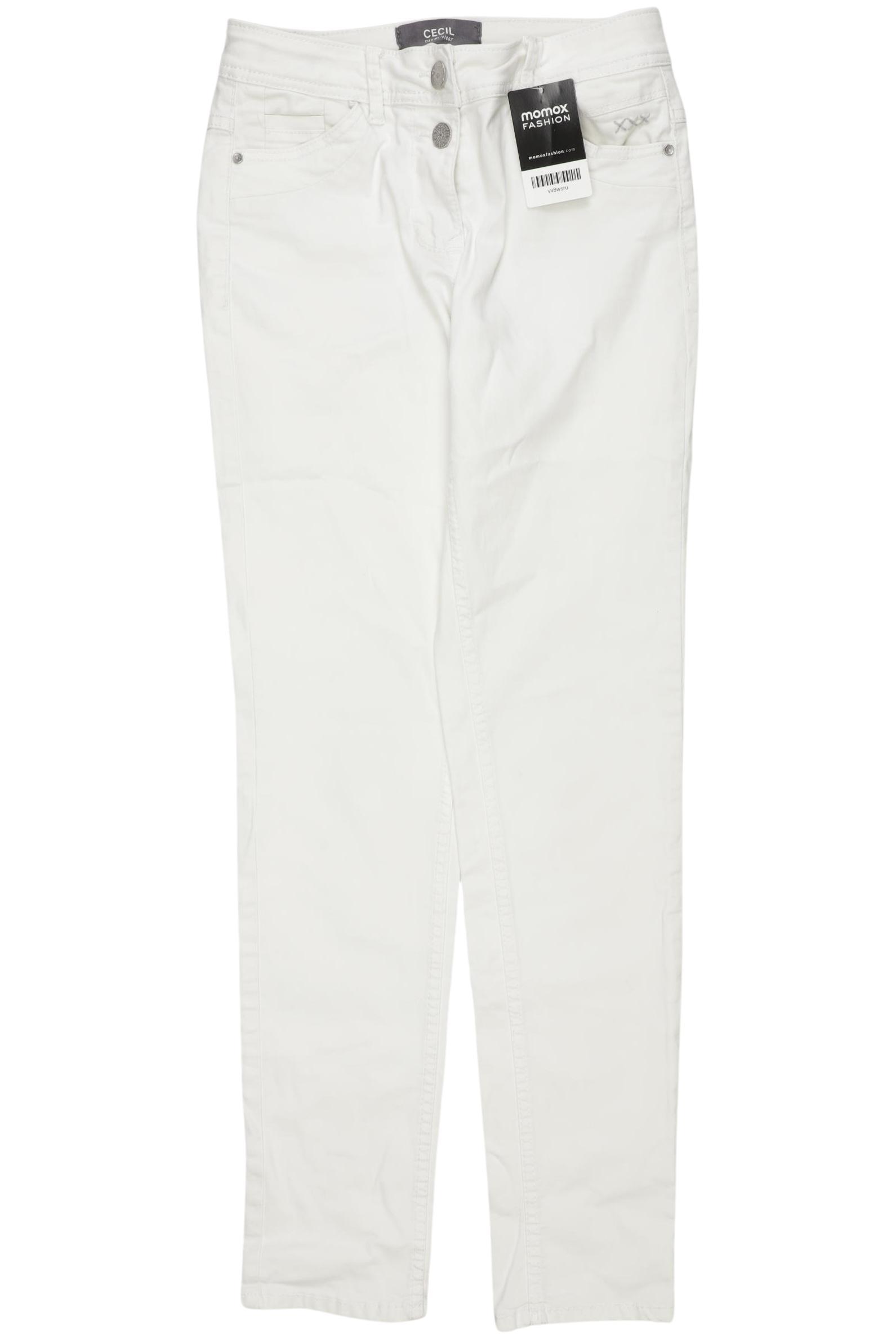 

Cecil Damen Jeans, weiß, Gr. 26