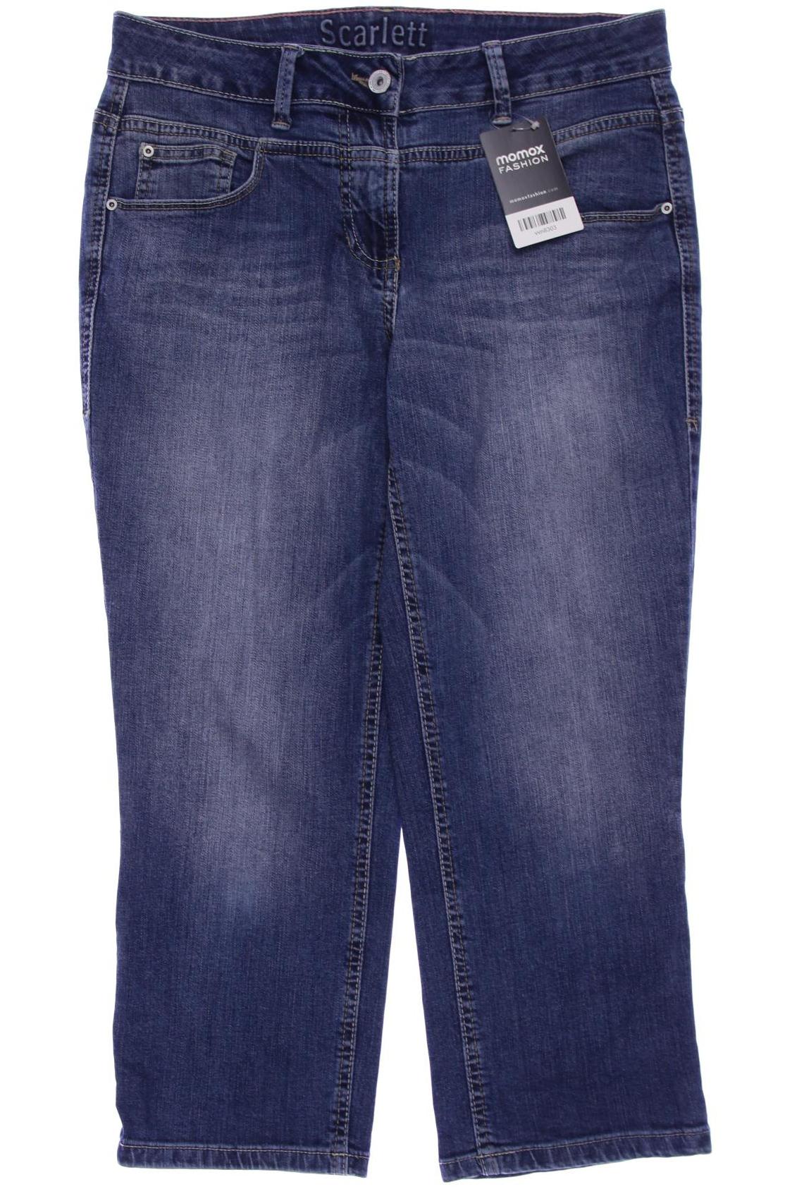 

CECIL Damen Jeans, blau