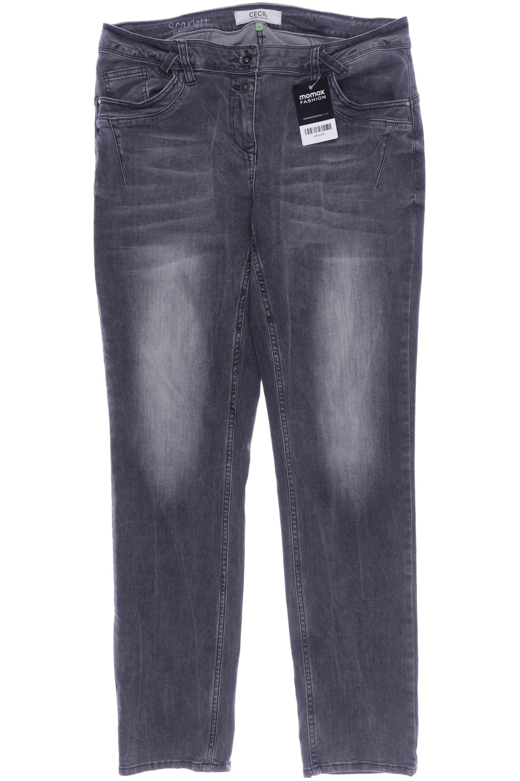 

Cecil Damen Jeans, grau, Gr. 31