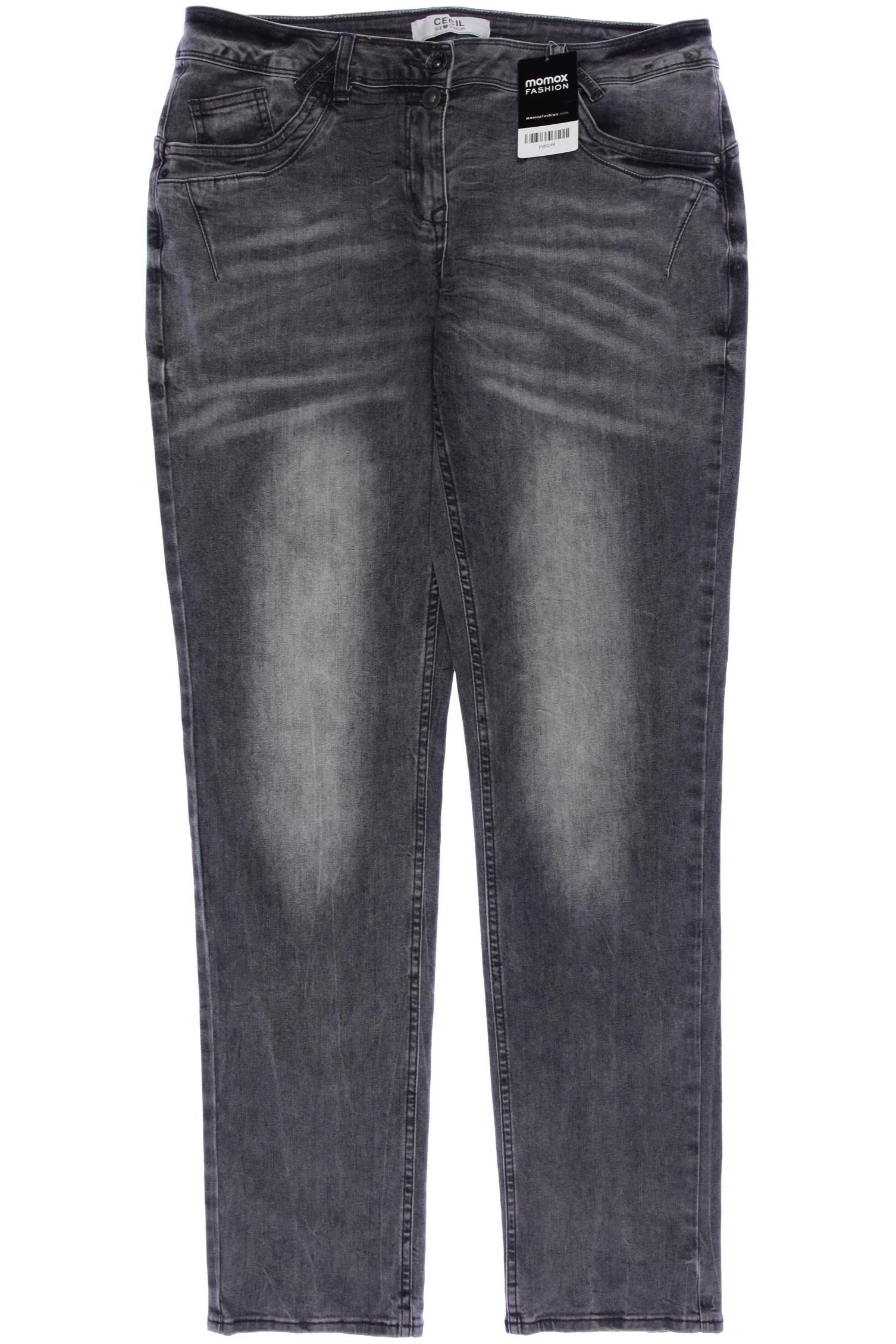 

Cecil Damen Jeans, grau, Gr. 33
