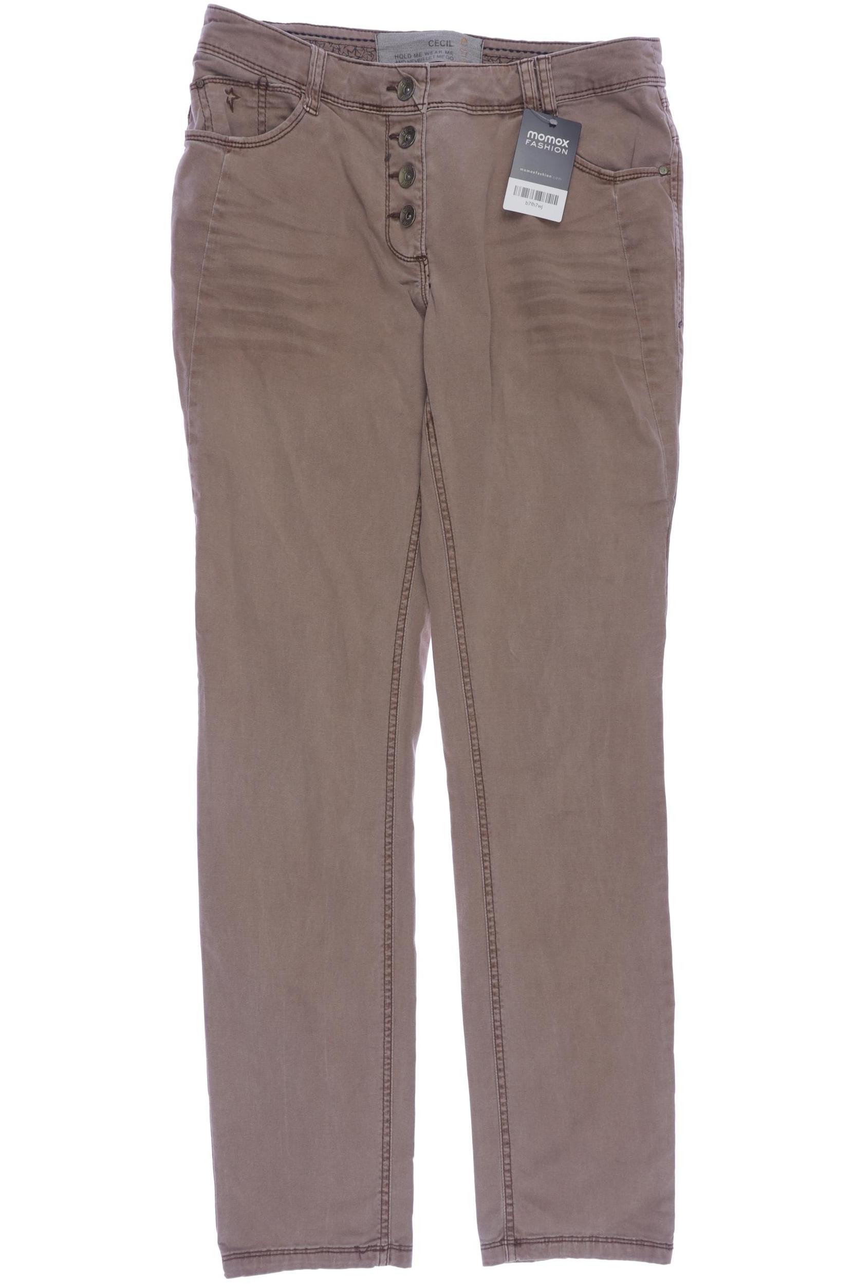 

Cecil Damen Jeans, braun, Gr. 28