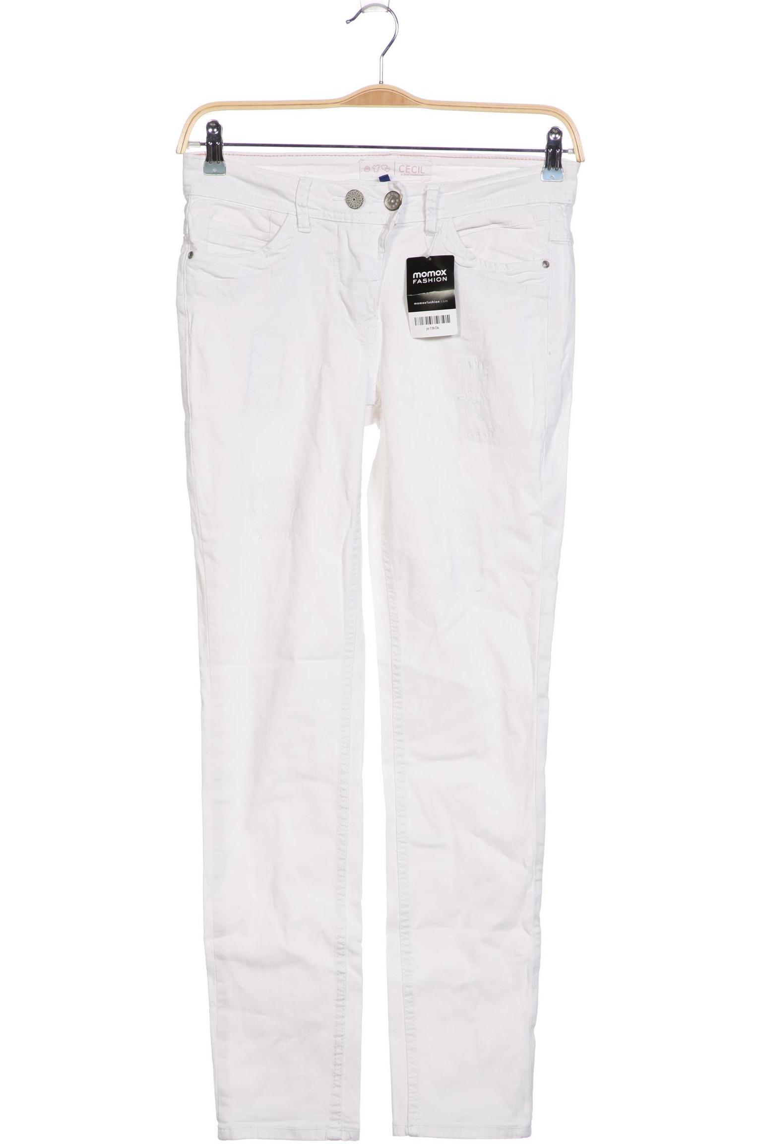 

Cecil Damen Jeans, weiß, Gr. 38