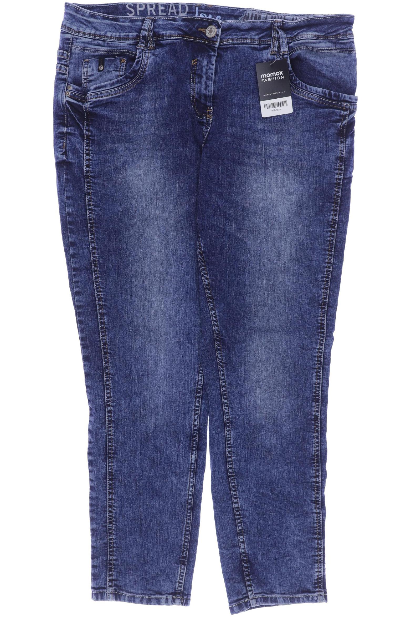 

CECIL Damen Jeans, blau
