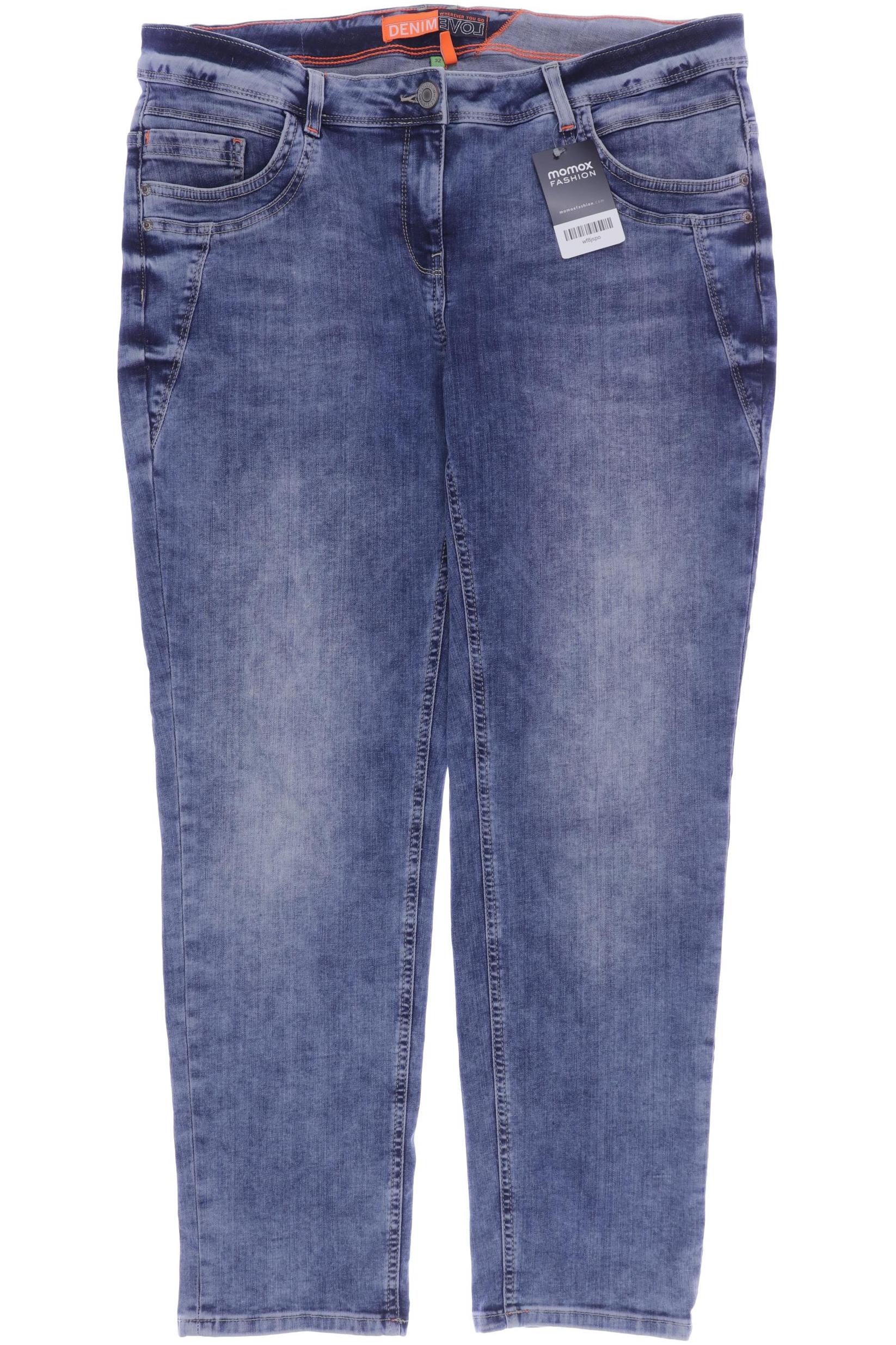 

CECIL Damen Jeans, blau