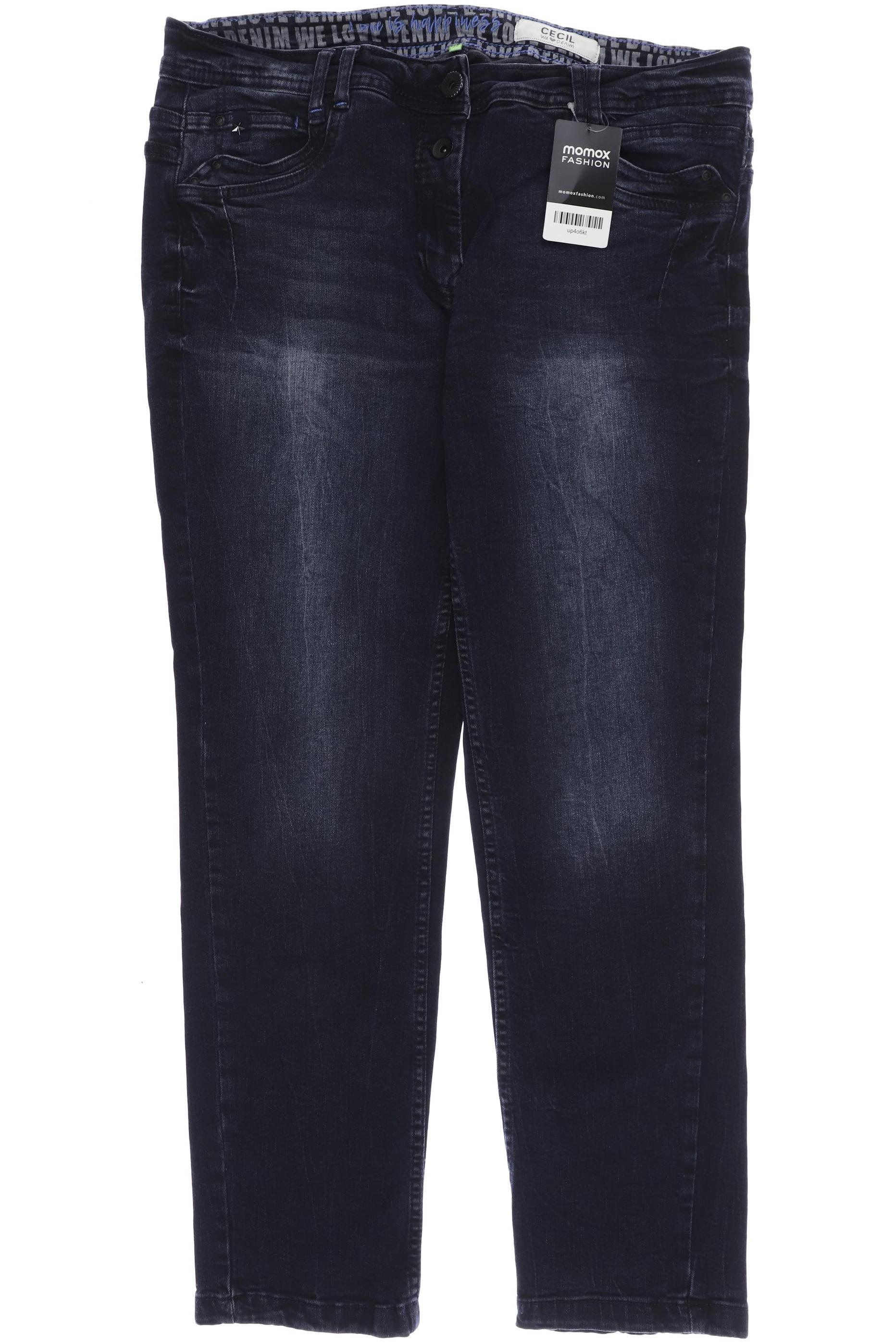 

CECIL Damen Jeans, marineblau