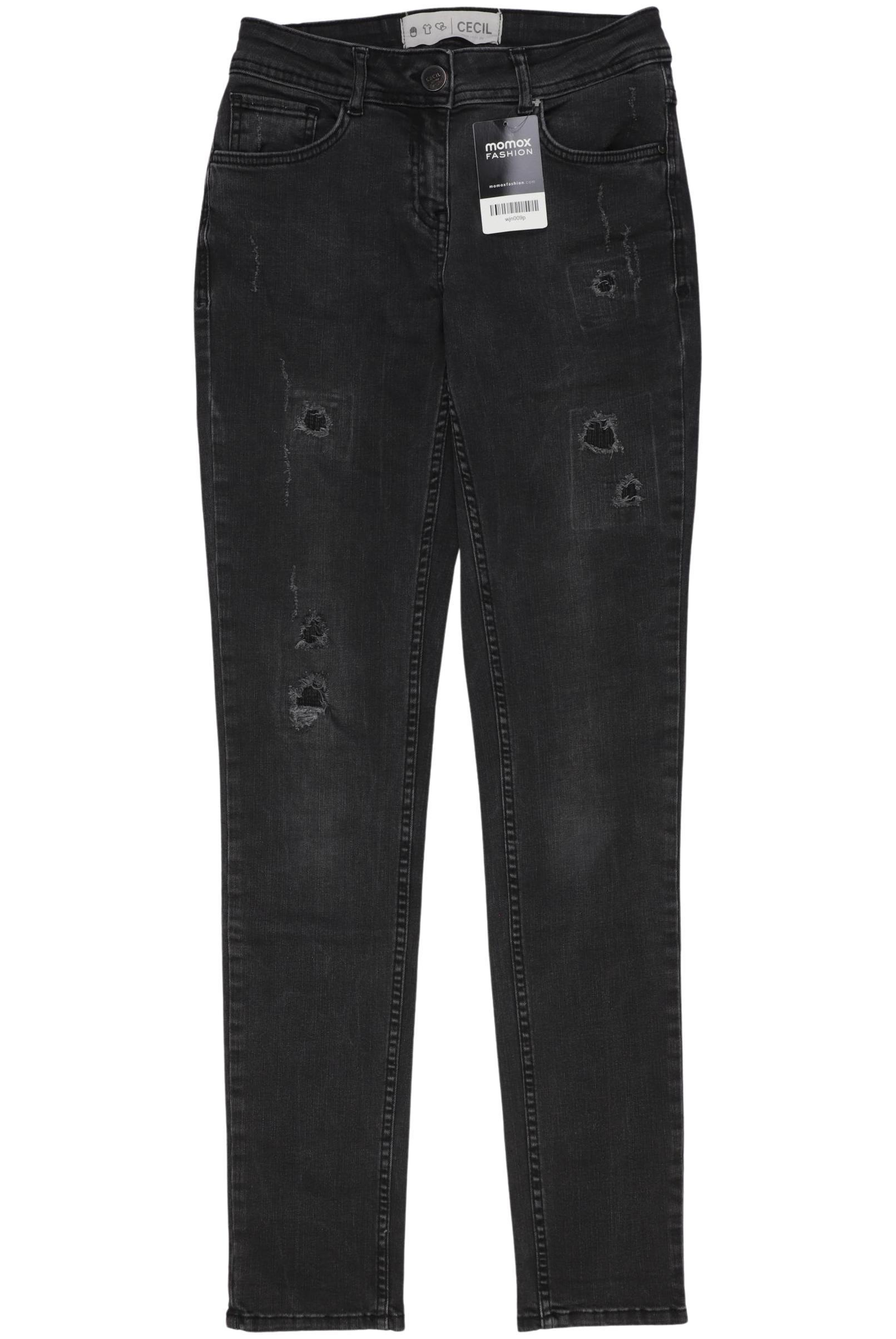 

Cecil Damen Jeans, schwarz, Gr. 26