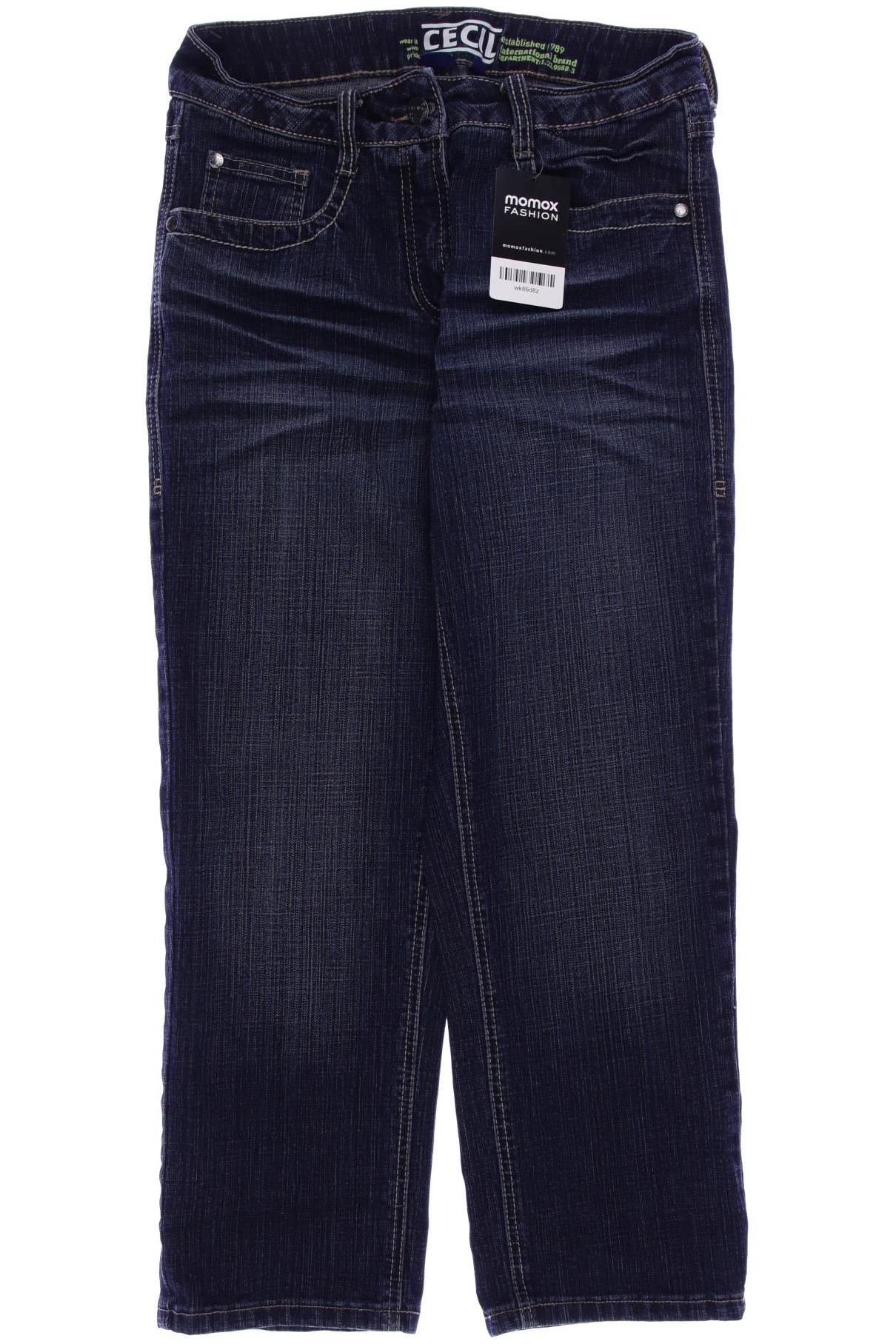 

CECIL Damen Jeans, marineblau