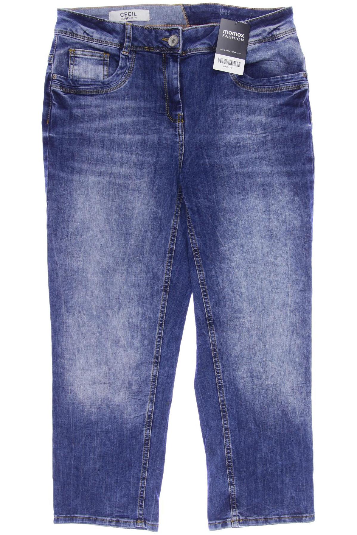 

CECIL Damen Jeans, blau