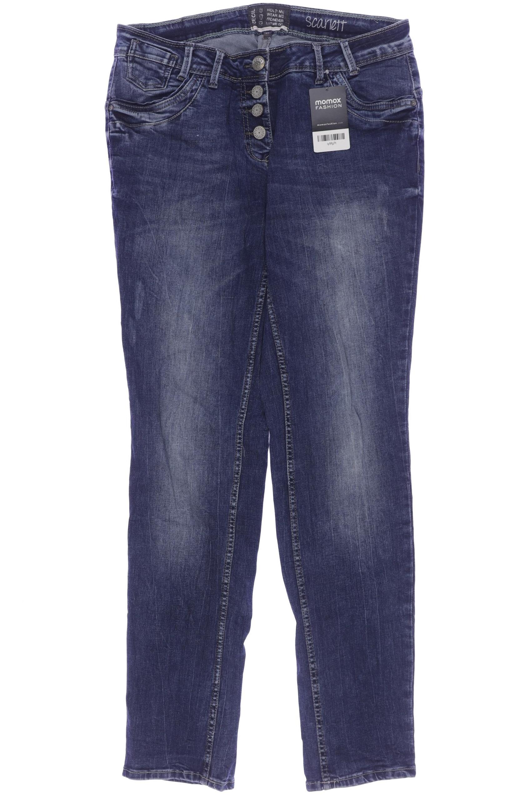 

Cecil Damen Jeans, marineblau, Gr. 30